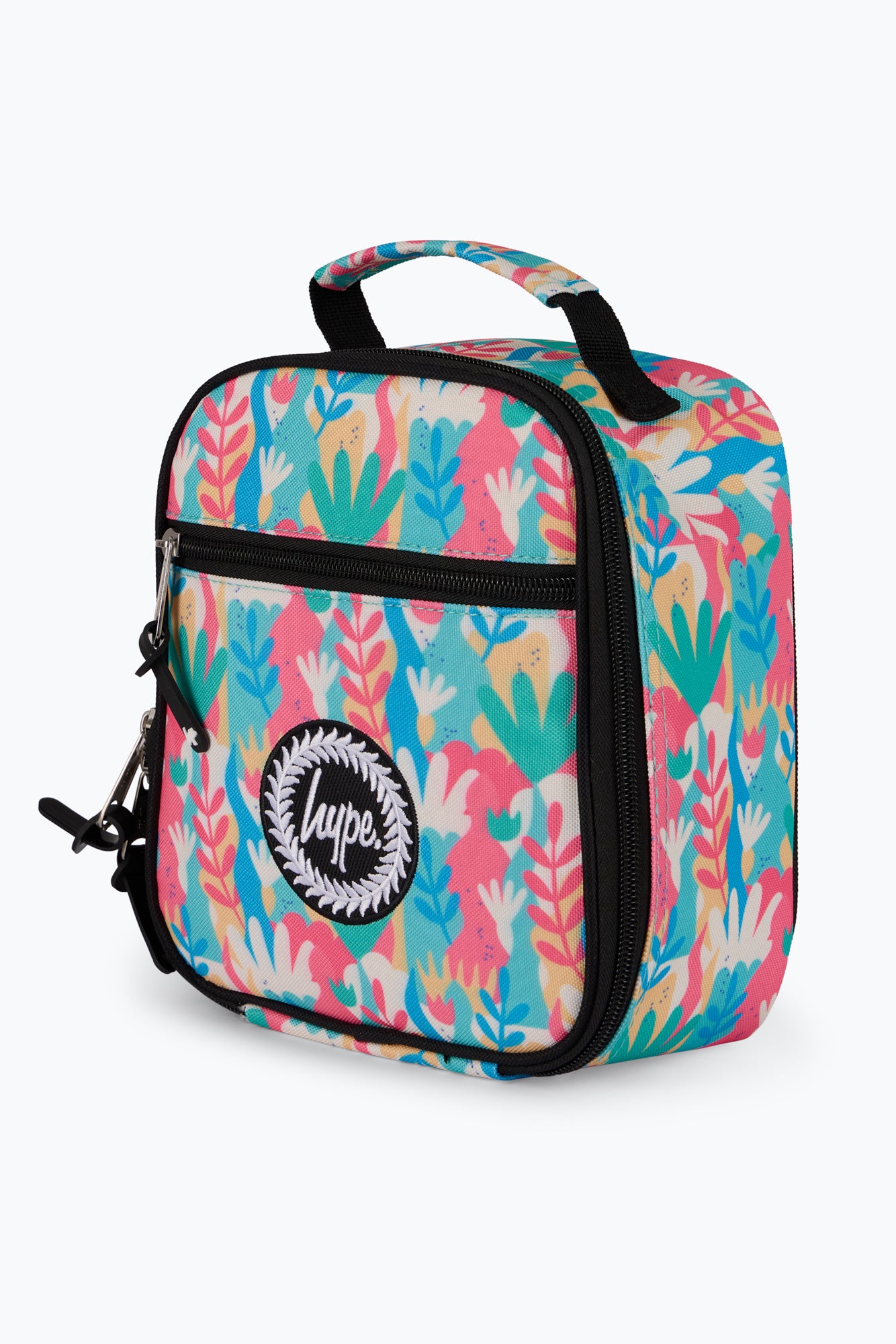 Hype Unisex Multi Pastel Flower Garden Lunch Bag