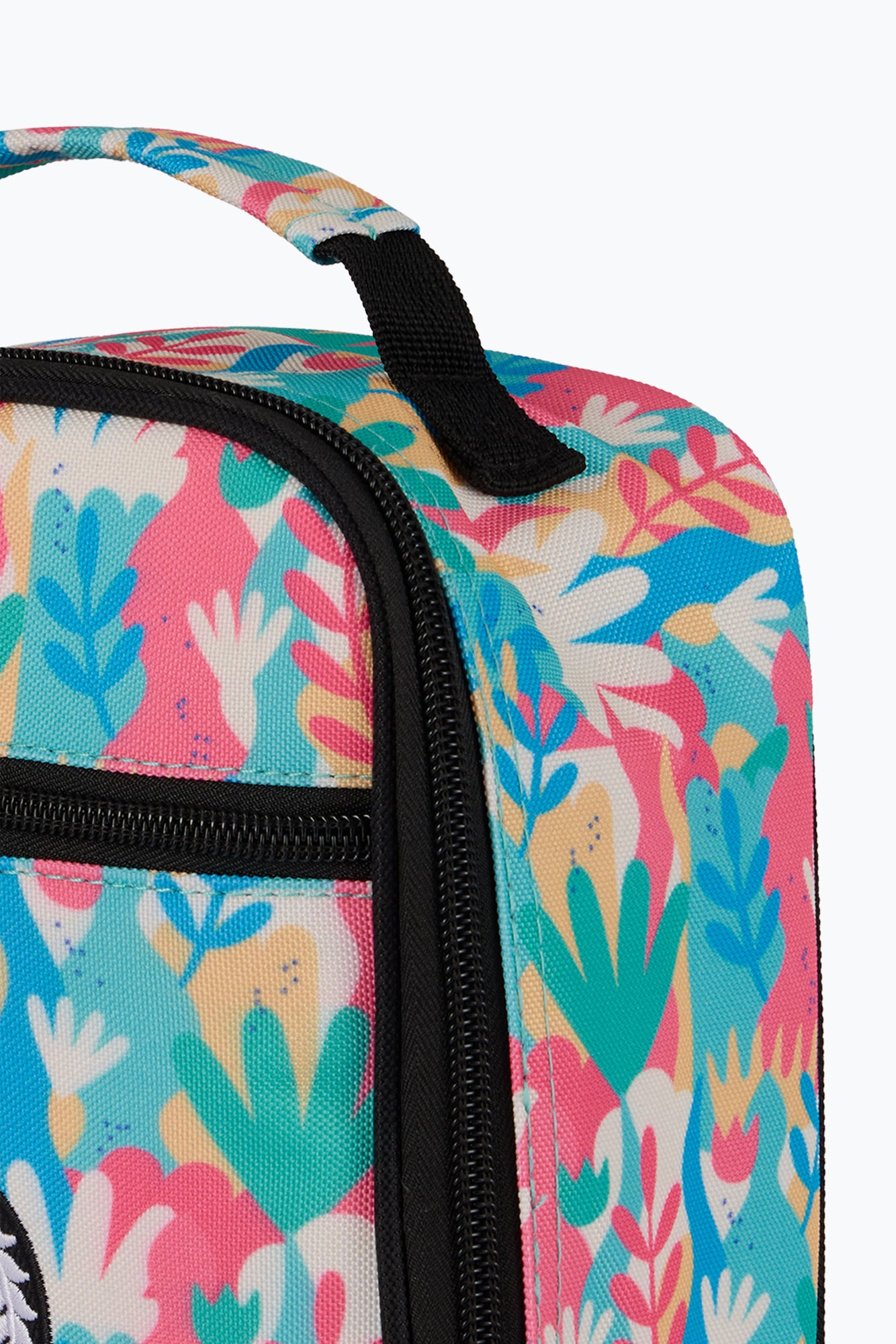 Hype Unisex Multi Pastel Flower Garden Lunch Bag