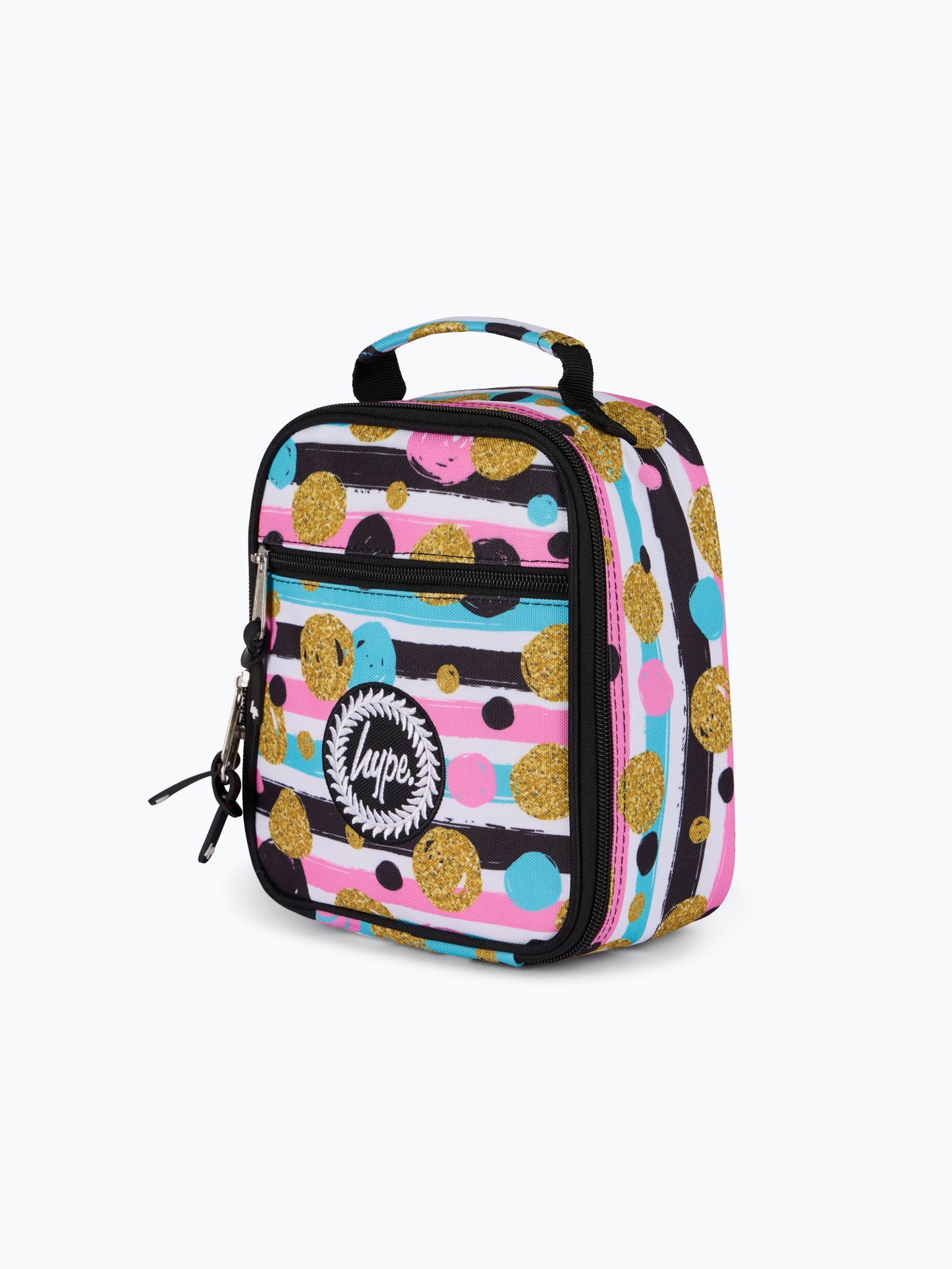 Hype Unisex Multi Spots And Stripes Lunch Bag