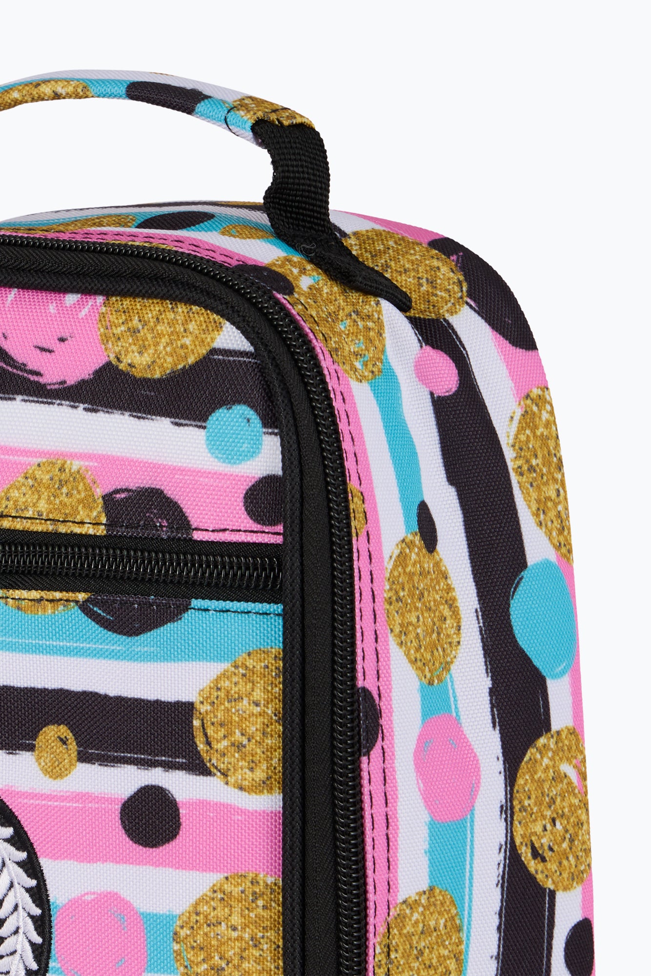 Hype Unisex Multi Spots And Stripes Lunch Bag