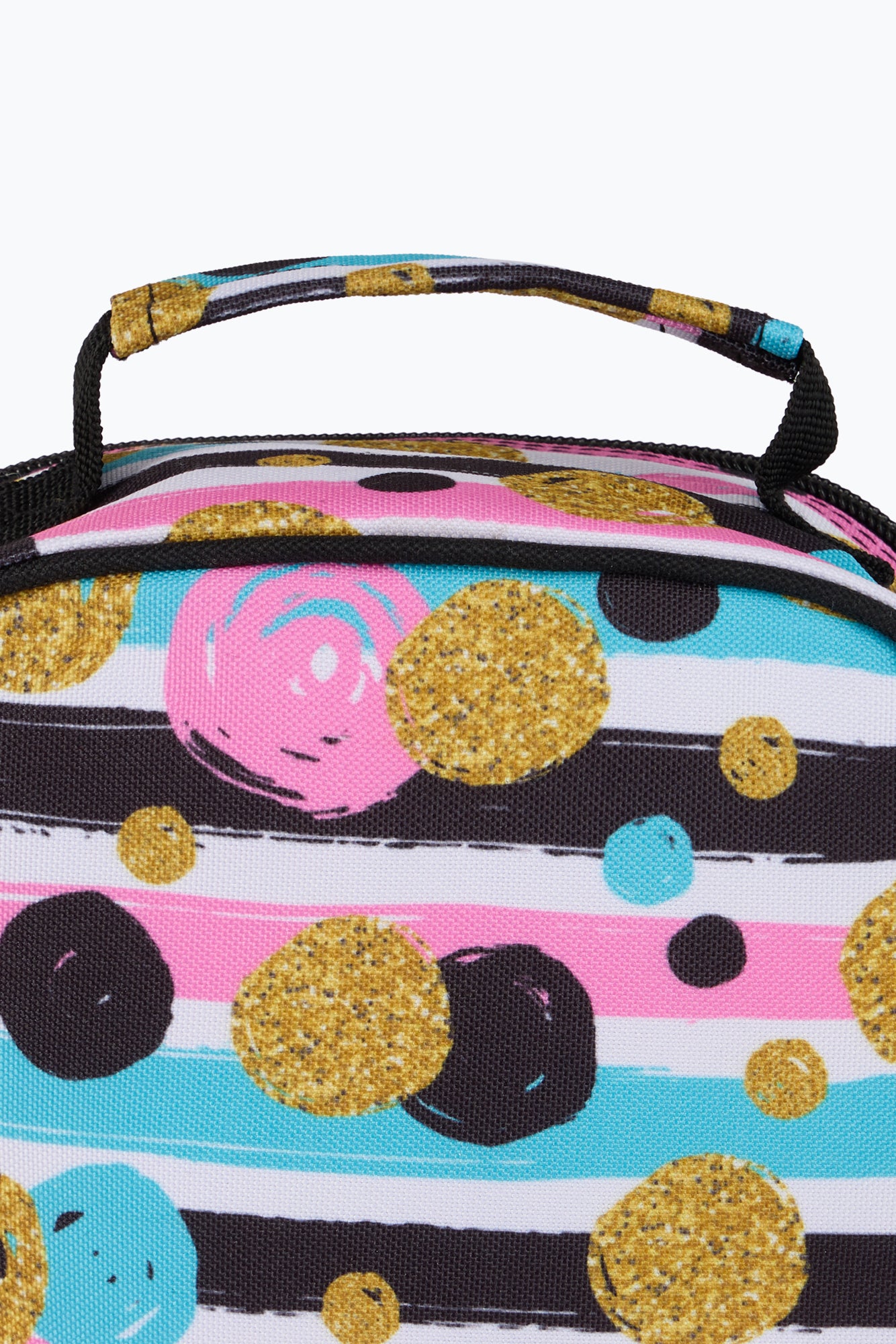 Hype Unisex Multi Spots And Stripes Lunch Bag