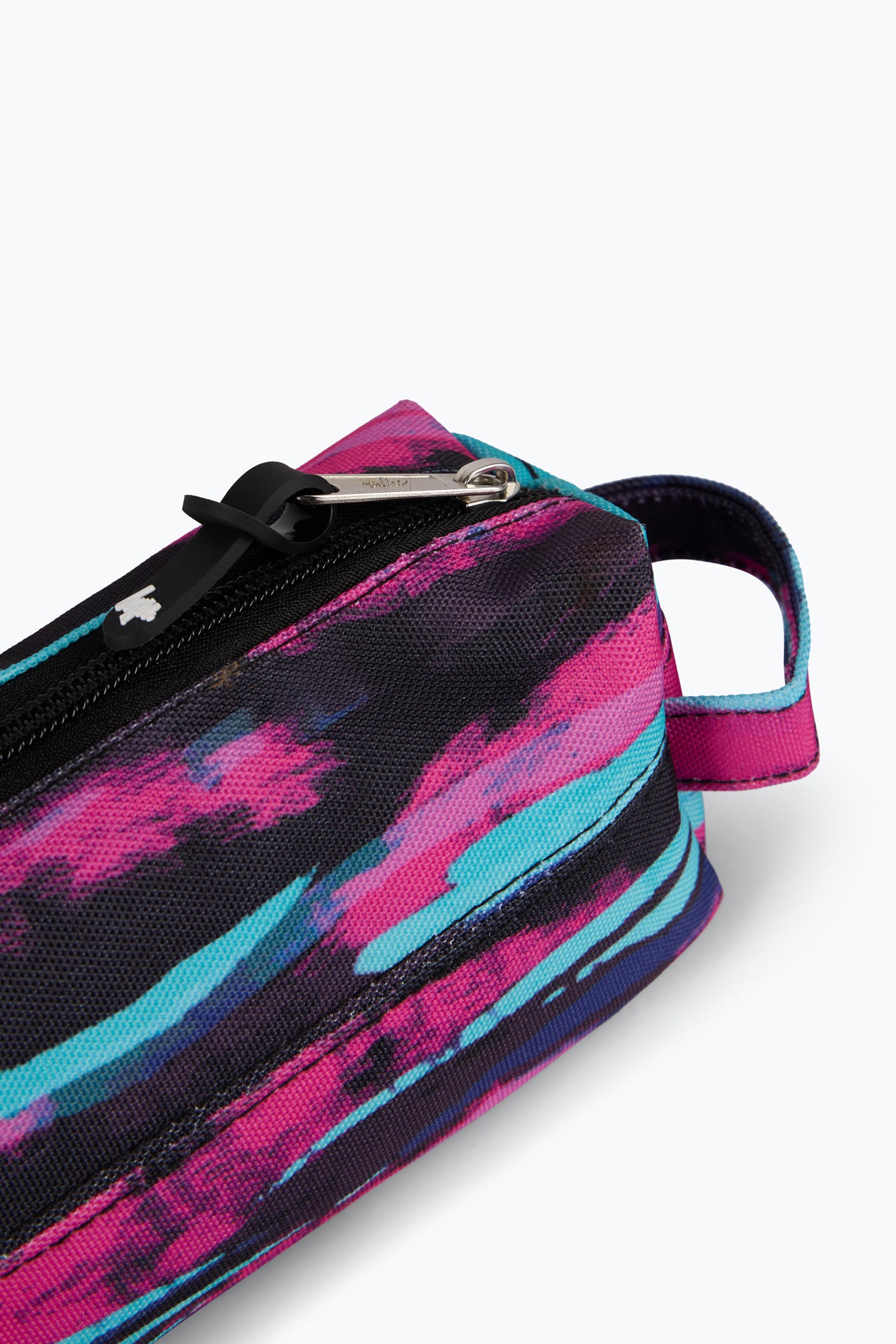 Hype Unisex Multi Pastel Zebra Pencil Case