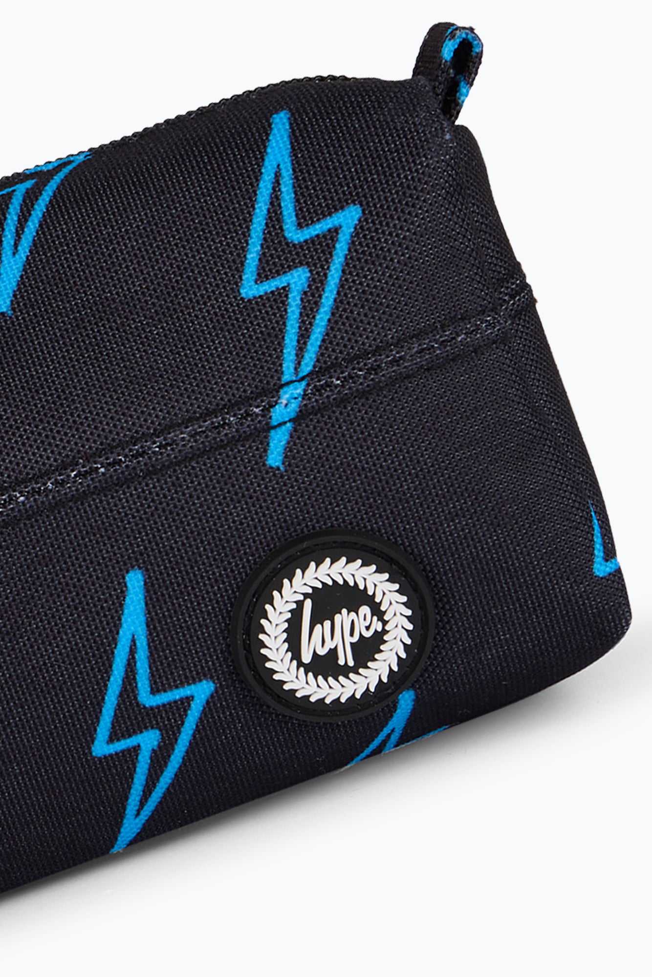 Hype Unisex Black Blue Black Blue Lightning Pencil Case