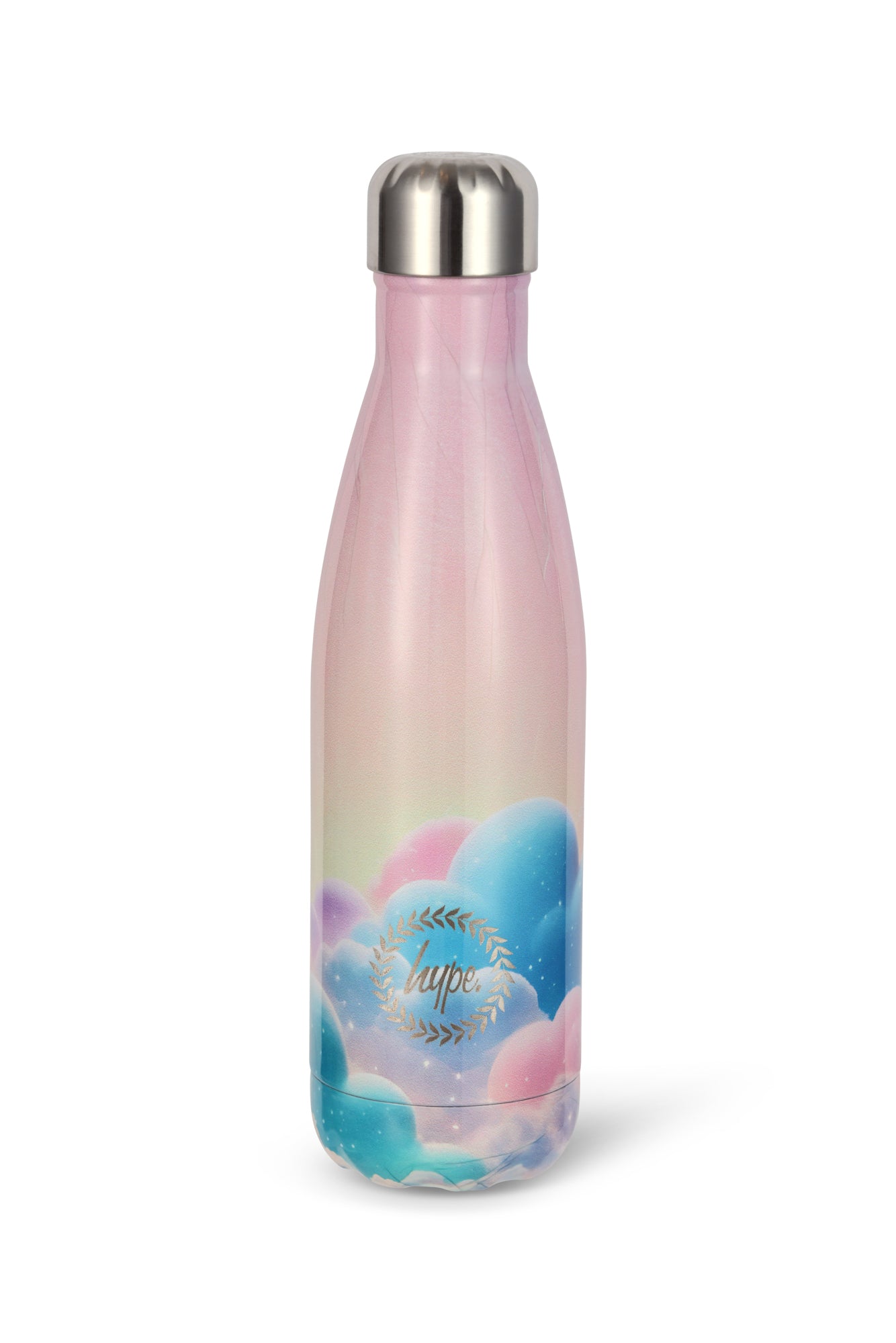 Hype Unisex Multi Pink Sky  Water Bottle