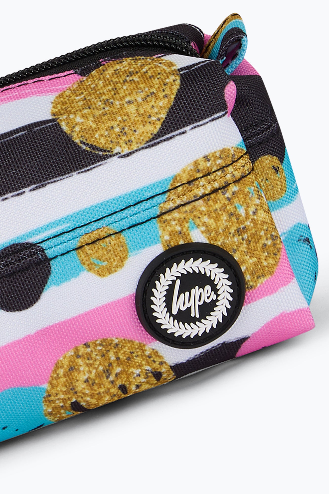 Hype Unisex Multi Spots And Stripes Pencil Case