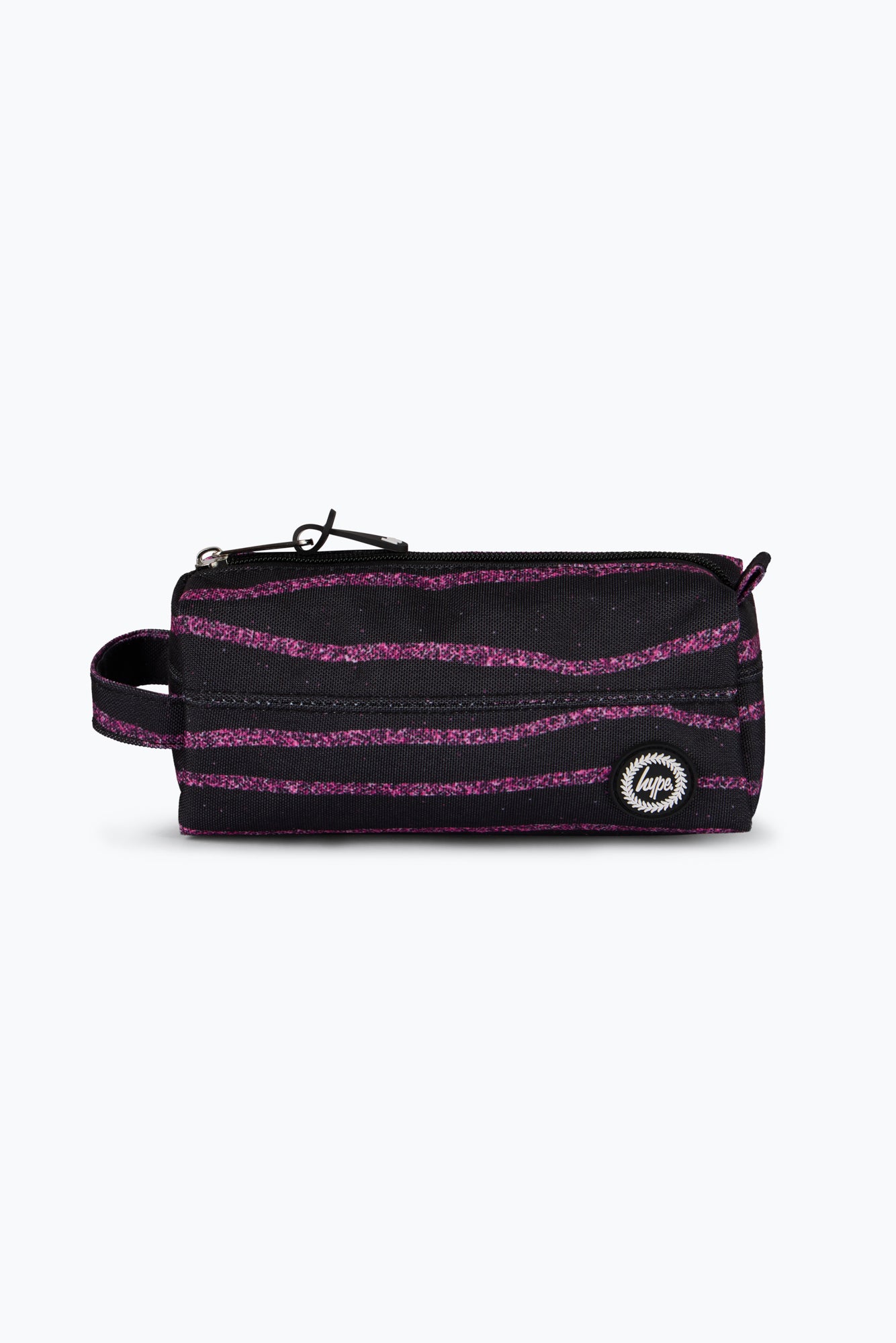 Hype Unisex Multi Glitter Stripe Pencil Case