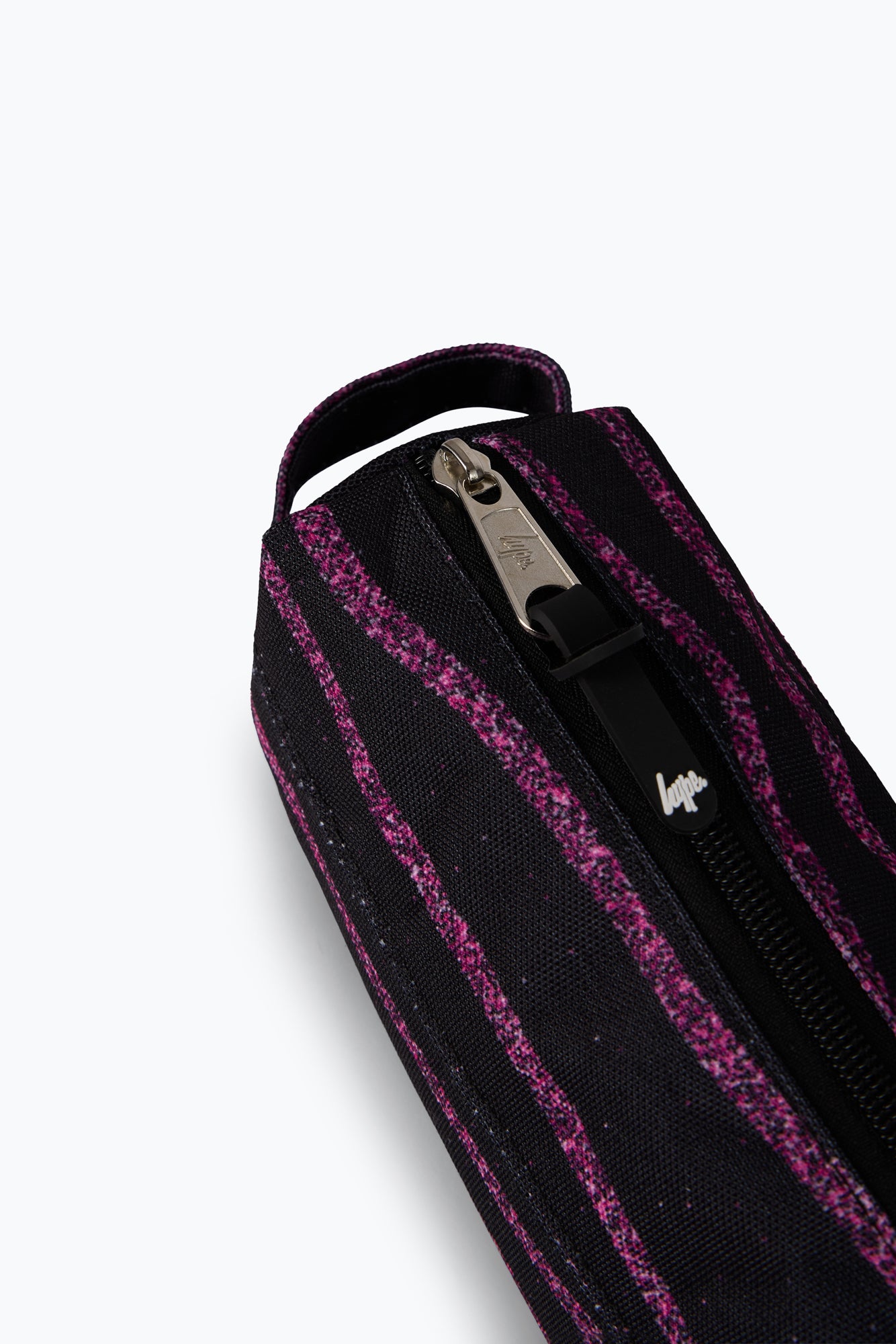 Hype Unisex Multi Glitter Stripe Pencil Case