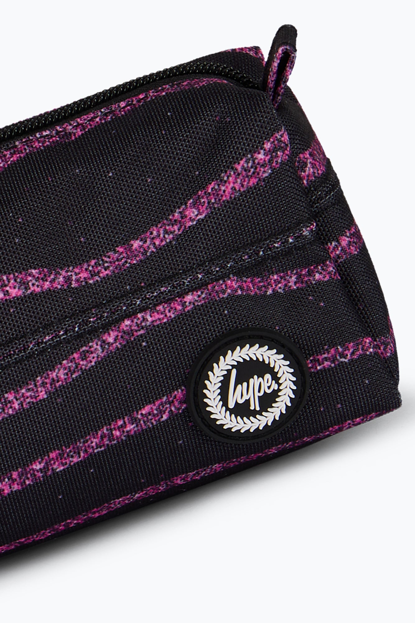 Hype Unisex Multi Glitter Stripe Pencil Case