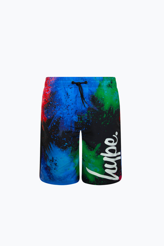 Hype Boys Multi Dust Explosion Swim Shorts