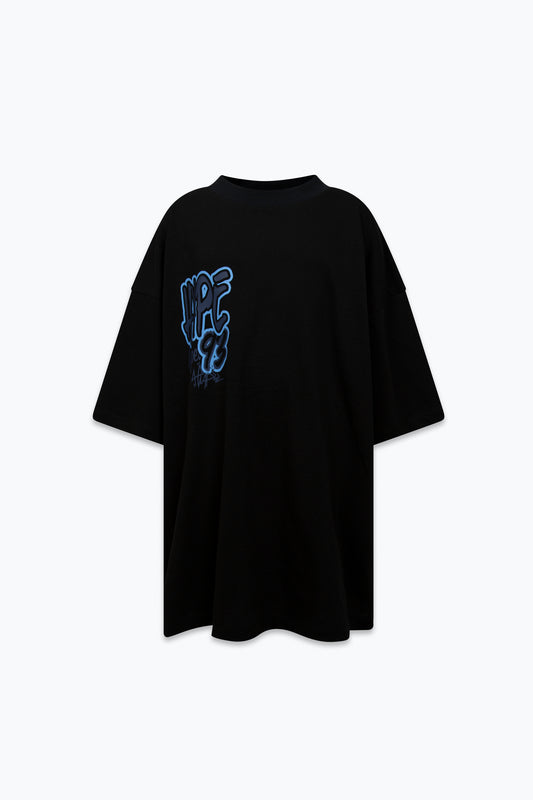 Hype Boys Black Graffiti Boxy T-Shirt