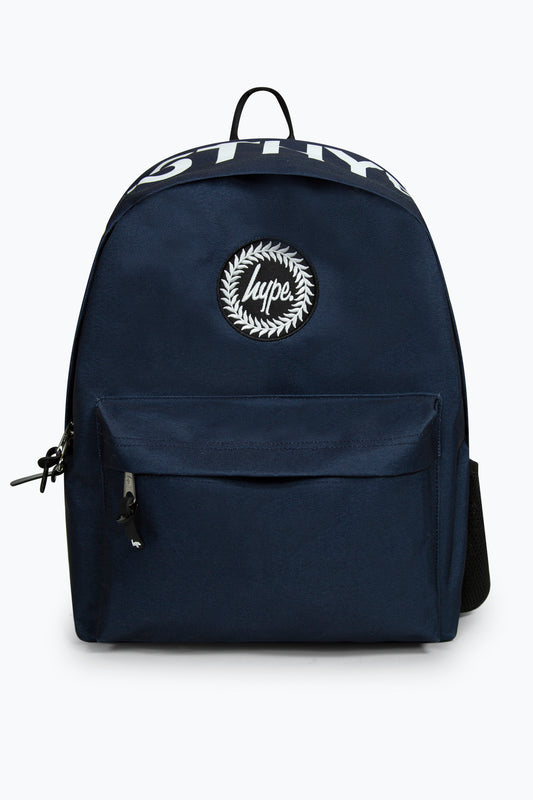 Hype Boys Navy Block Backpack