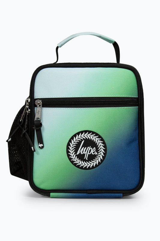 Hype Boys Navy/Green Fade Lunch Box