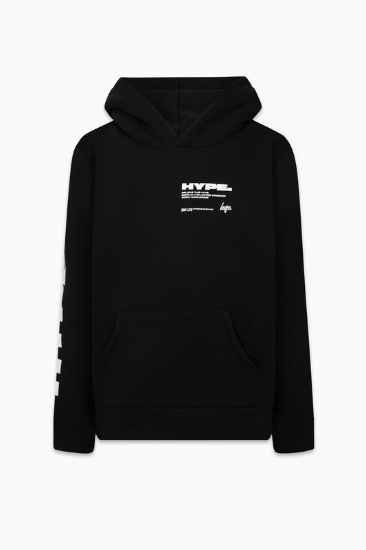 Hype Kids Black Block Hoodie