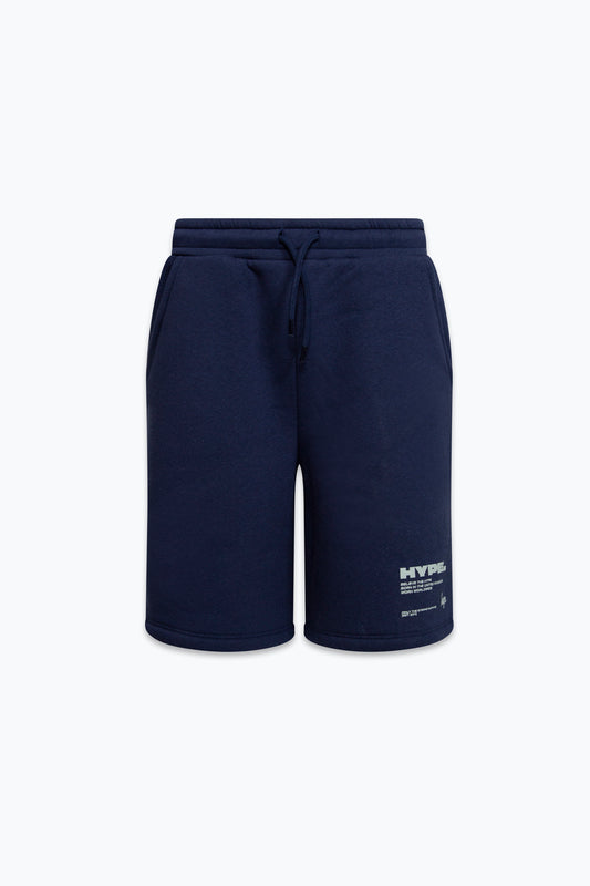 Hype Kids Navy Block Shorts