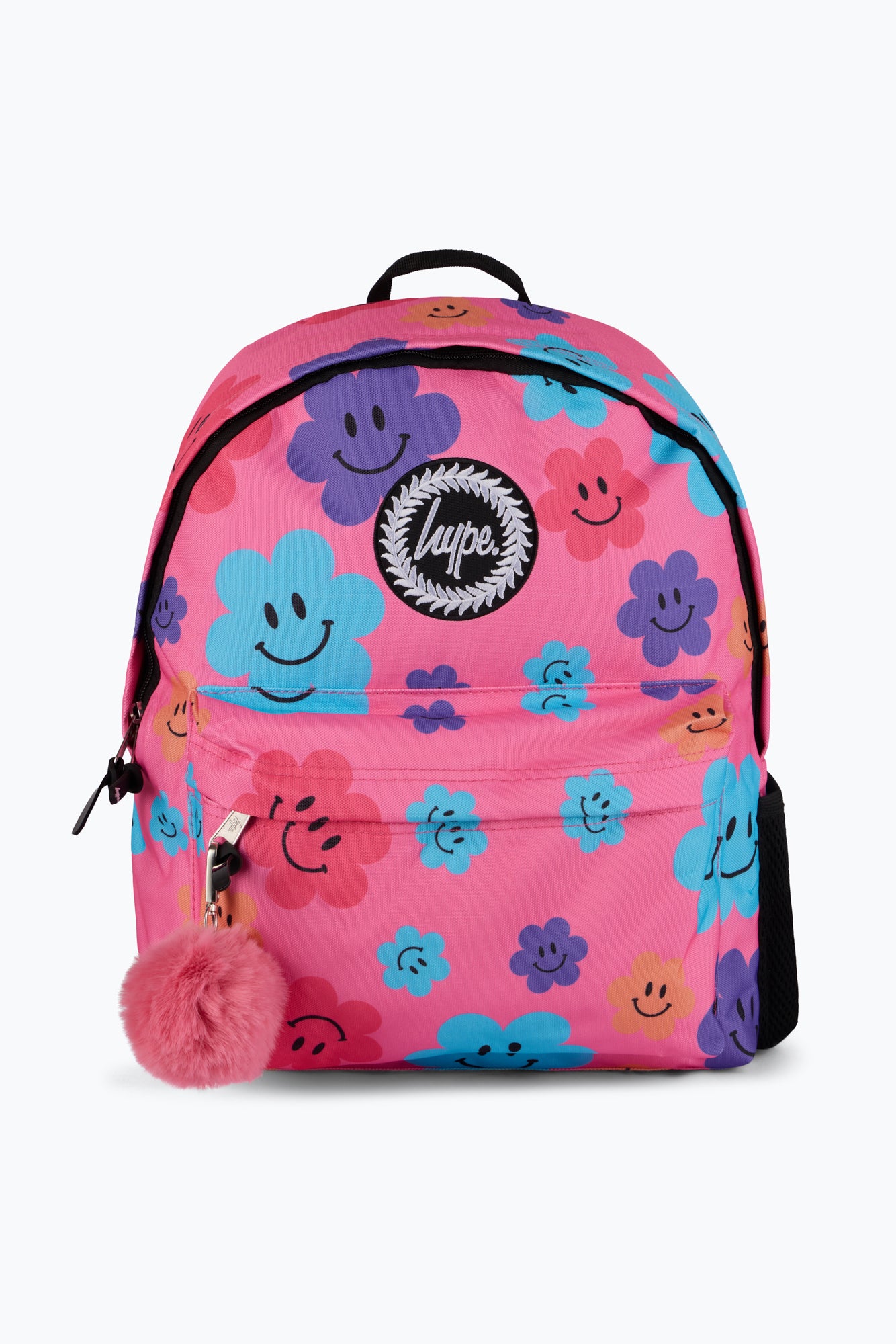 Hype Unisex Pink Happy Flowers Backpack