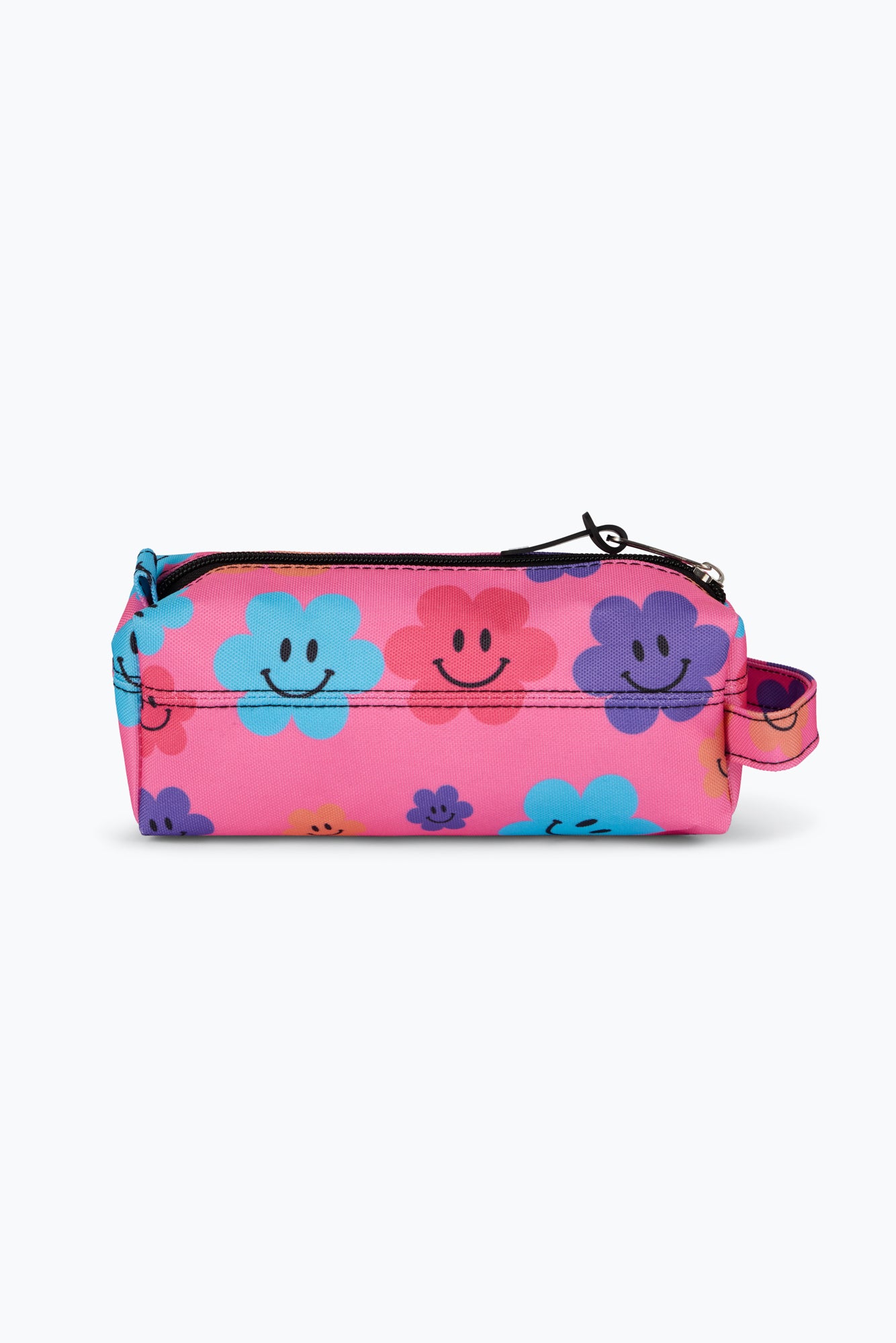 Hype Unisex Pink Happy Flowers Pencil Case