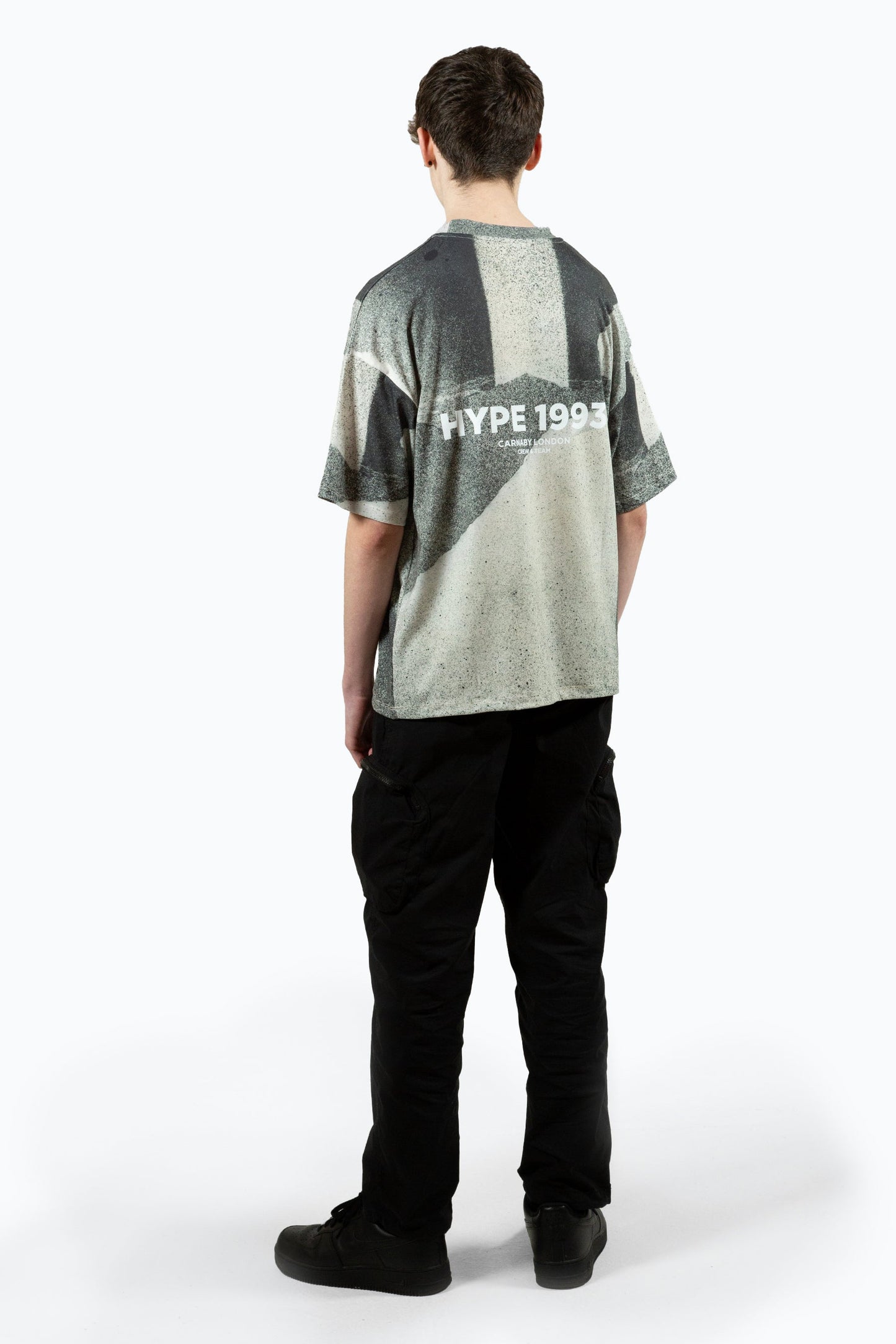 HYPE BOYS MULTI PAPER TEAR HYPE 1993 T-SHIRT