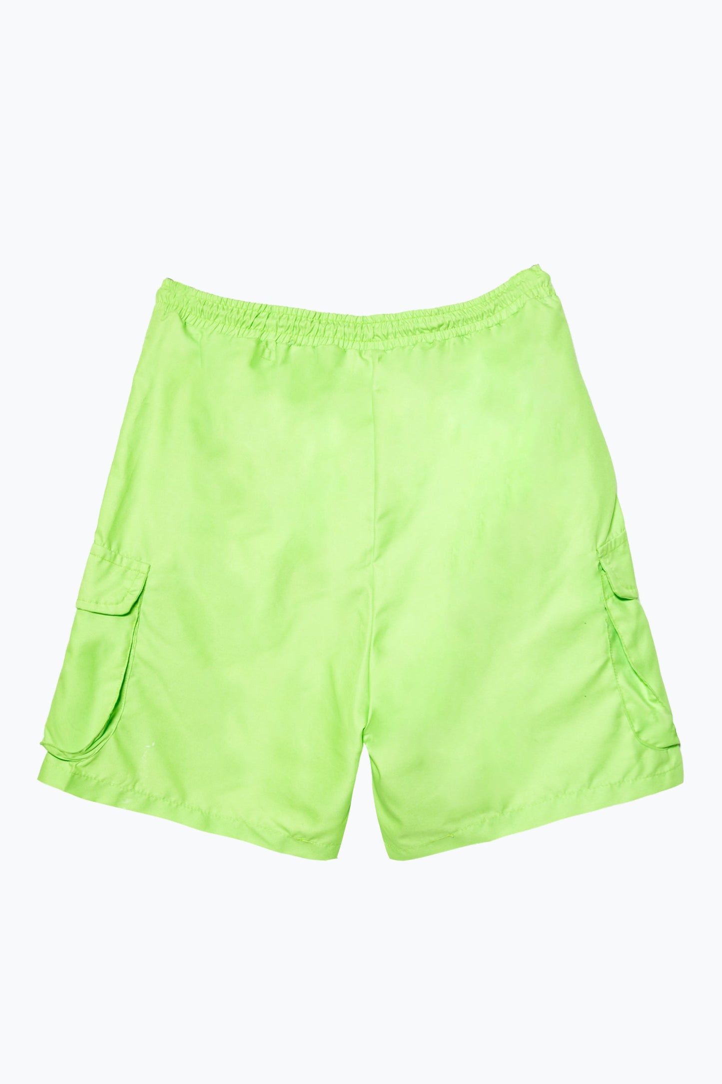 HYPE KIDS GREEN GREEN CARGO SWIM SHORTS