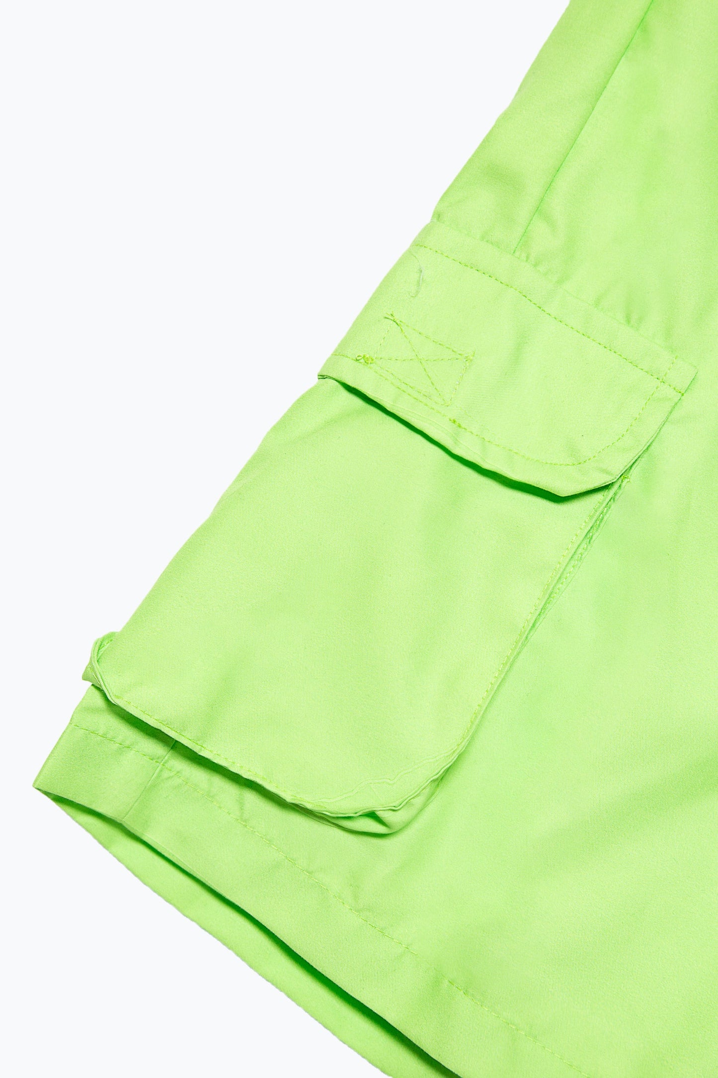 HYPE KIDS GREEN GREEN CARGO SWIM SHORTS