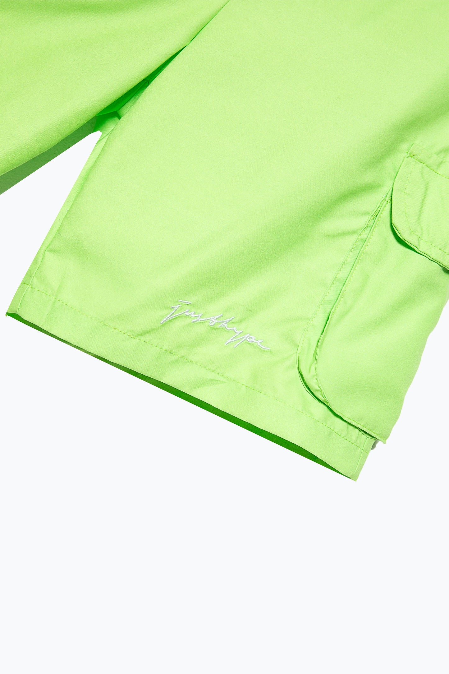 HYPE KIDS GREEN GREEN CARGO SWIM SHORTS