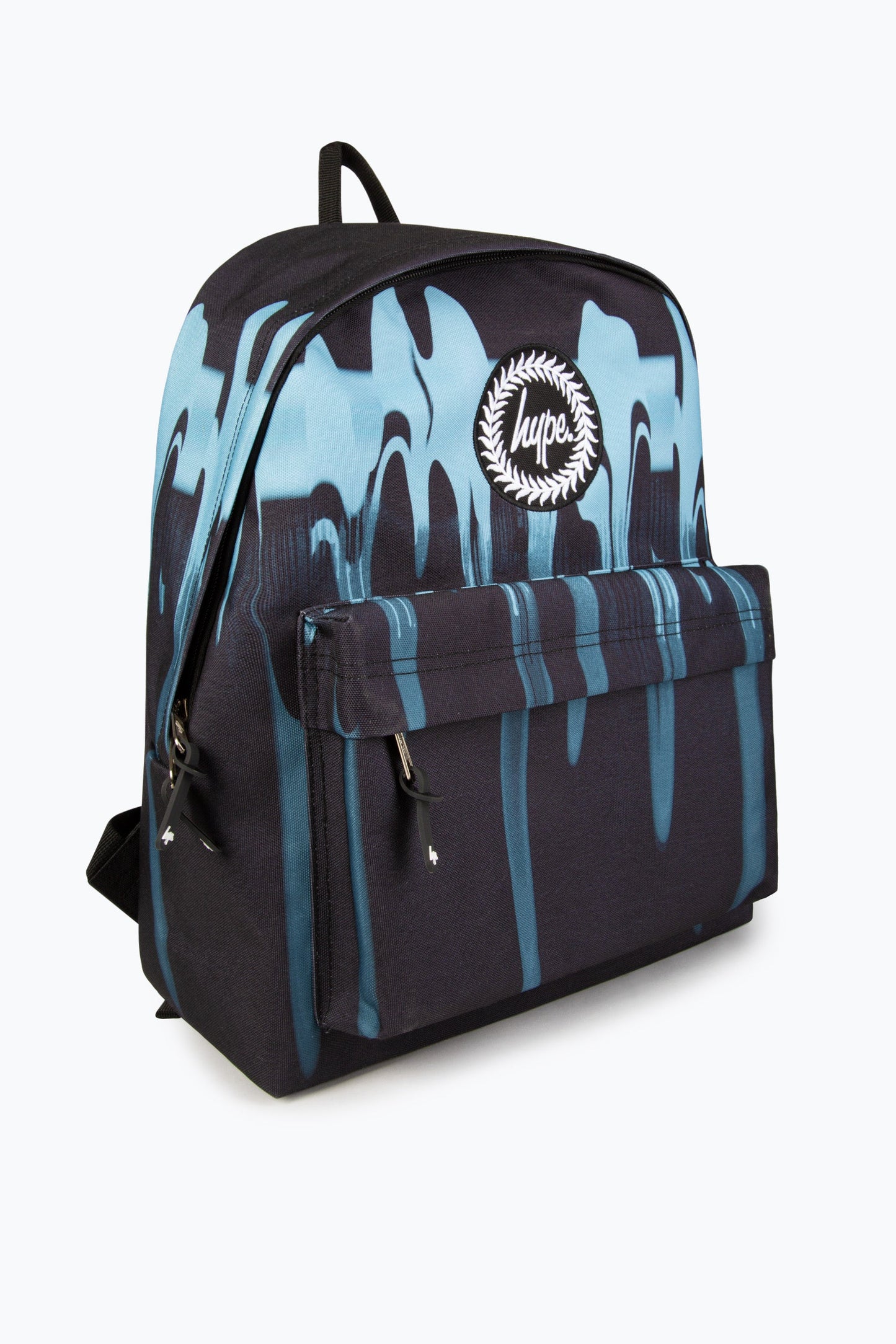 HYPE BOYS BLACK BLUE DRIPS BACKPACK