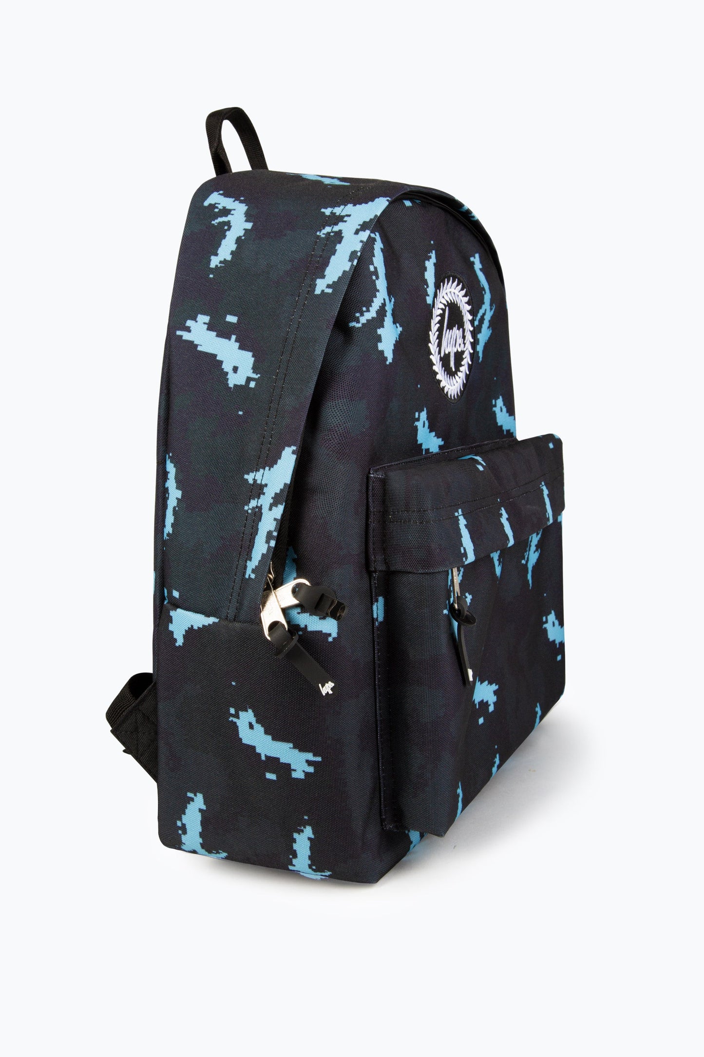 HYPE BOYS BLACK DIDGIE TECH CAMO BACKPACK