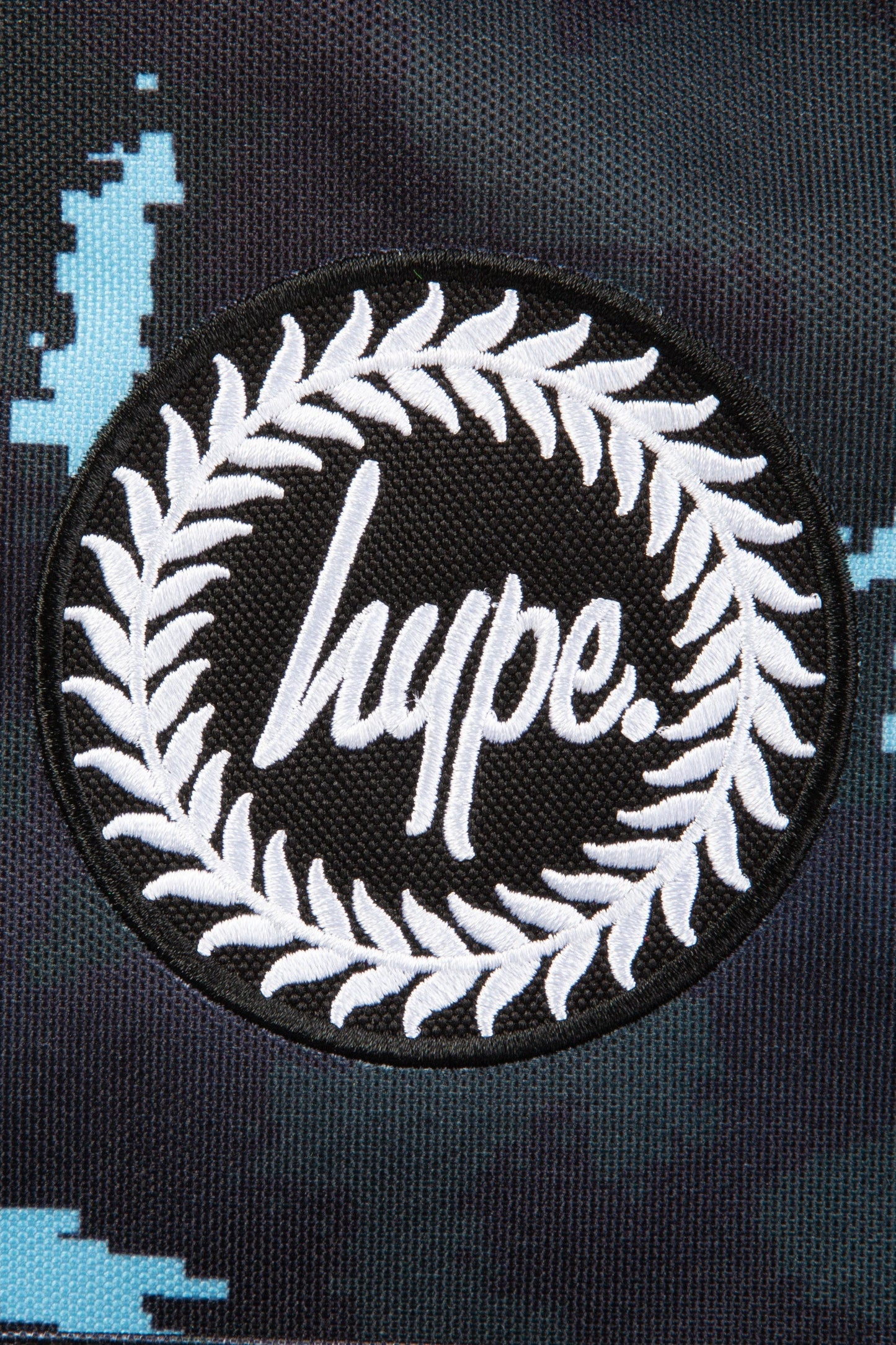 HYPE BOYS BLACK DIDGIE TECH CAMO BACKPACK