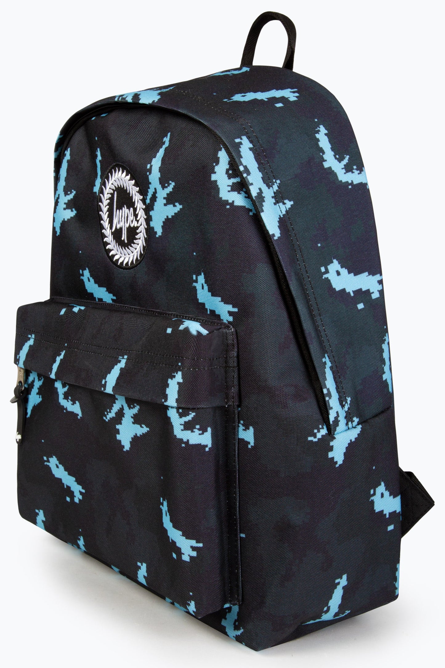 HYPE BOYS BLACK DIDGIE TECH CAMO BACKPACK