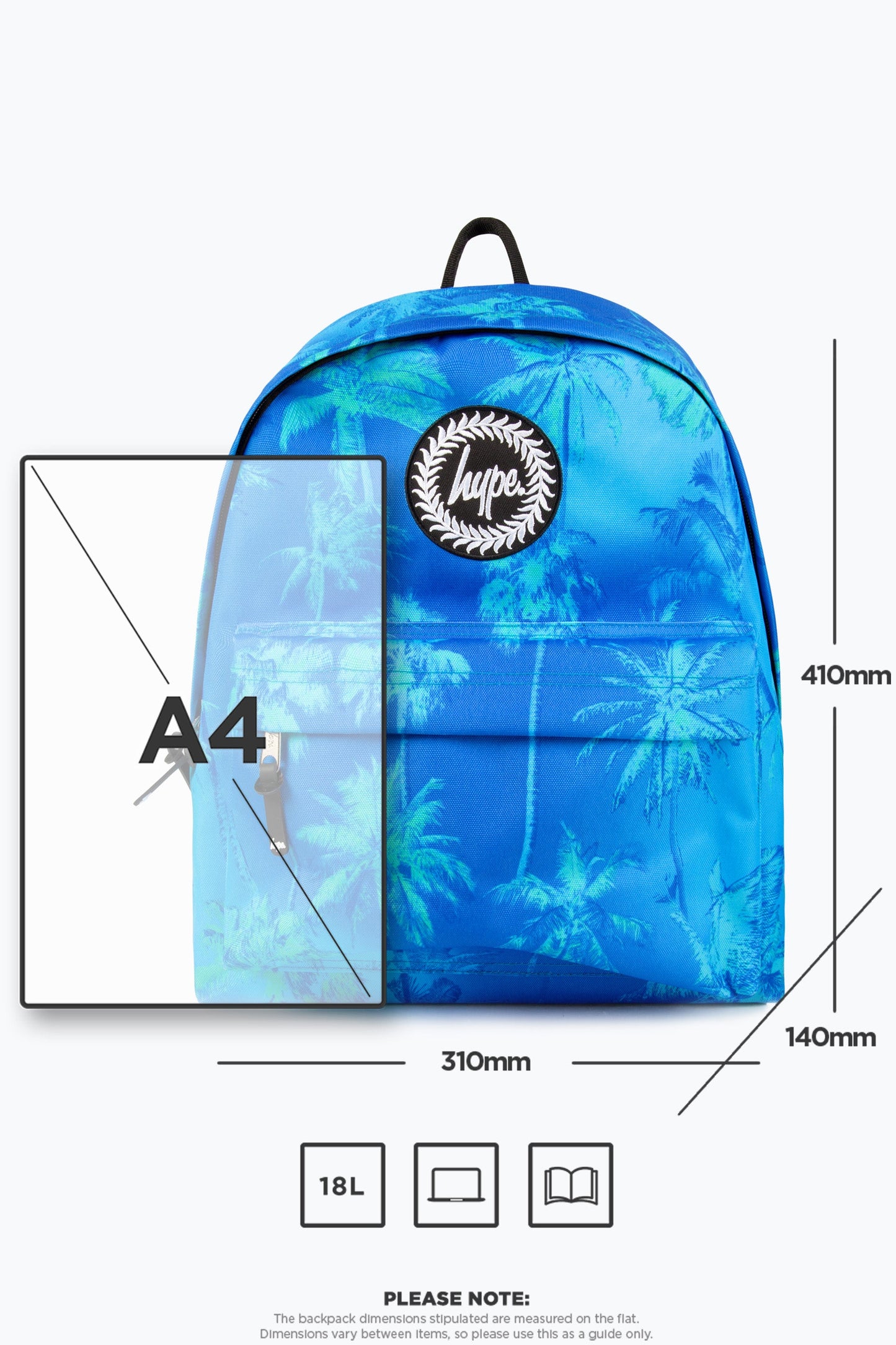 HYPE BOYS MULTI IBIZA PALM TREE BACKPACK