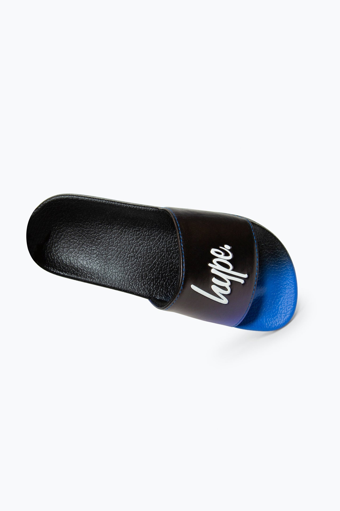 HYPE BOYS MULTI BLACK TO BLUE FADE SCRIPT SLIDERS