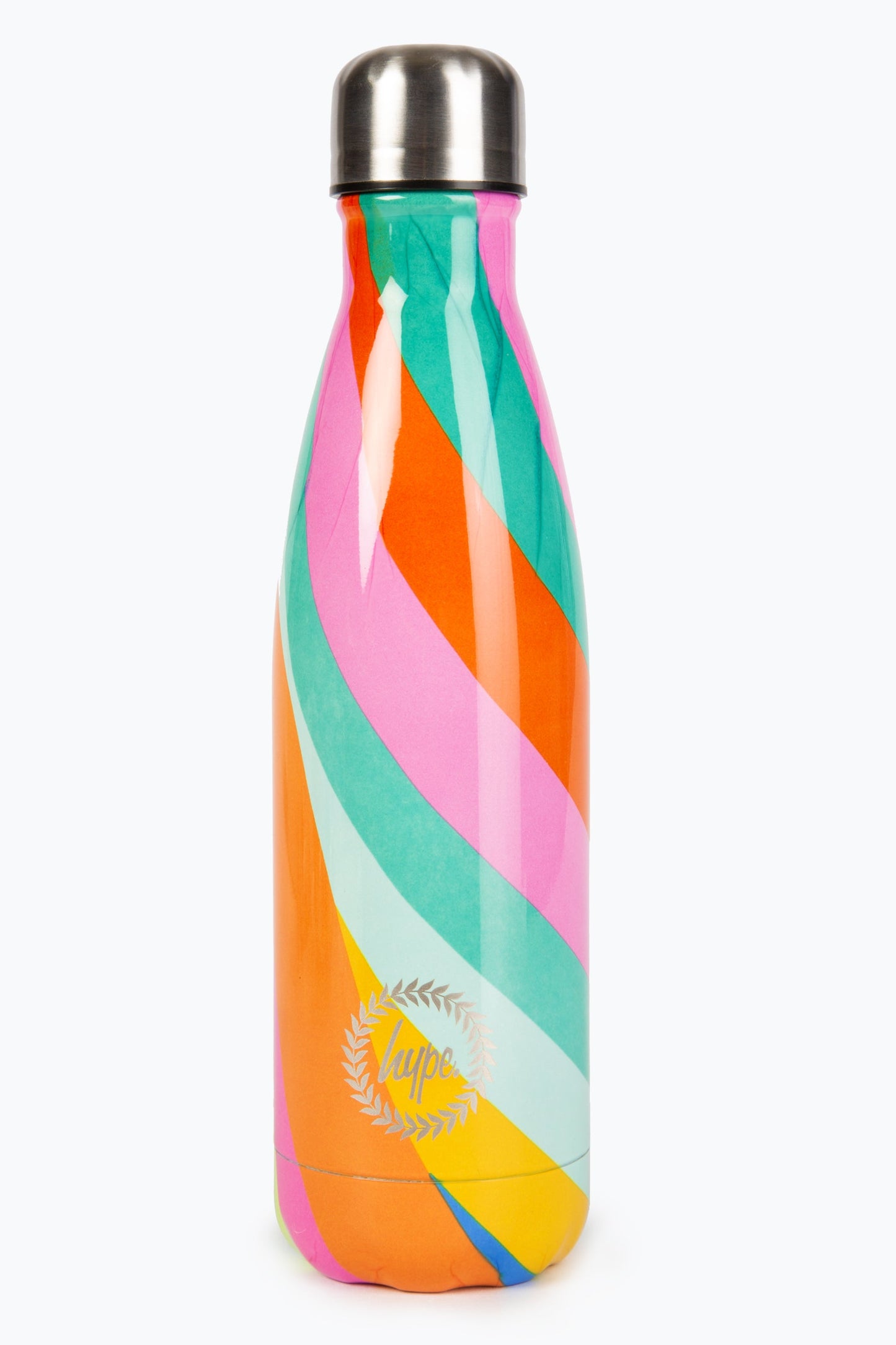 HYPE GIRLS MULTI RAINBOW WAVEY WATER BOTTLE