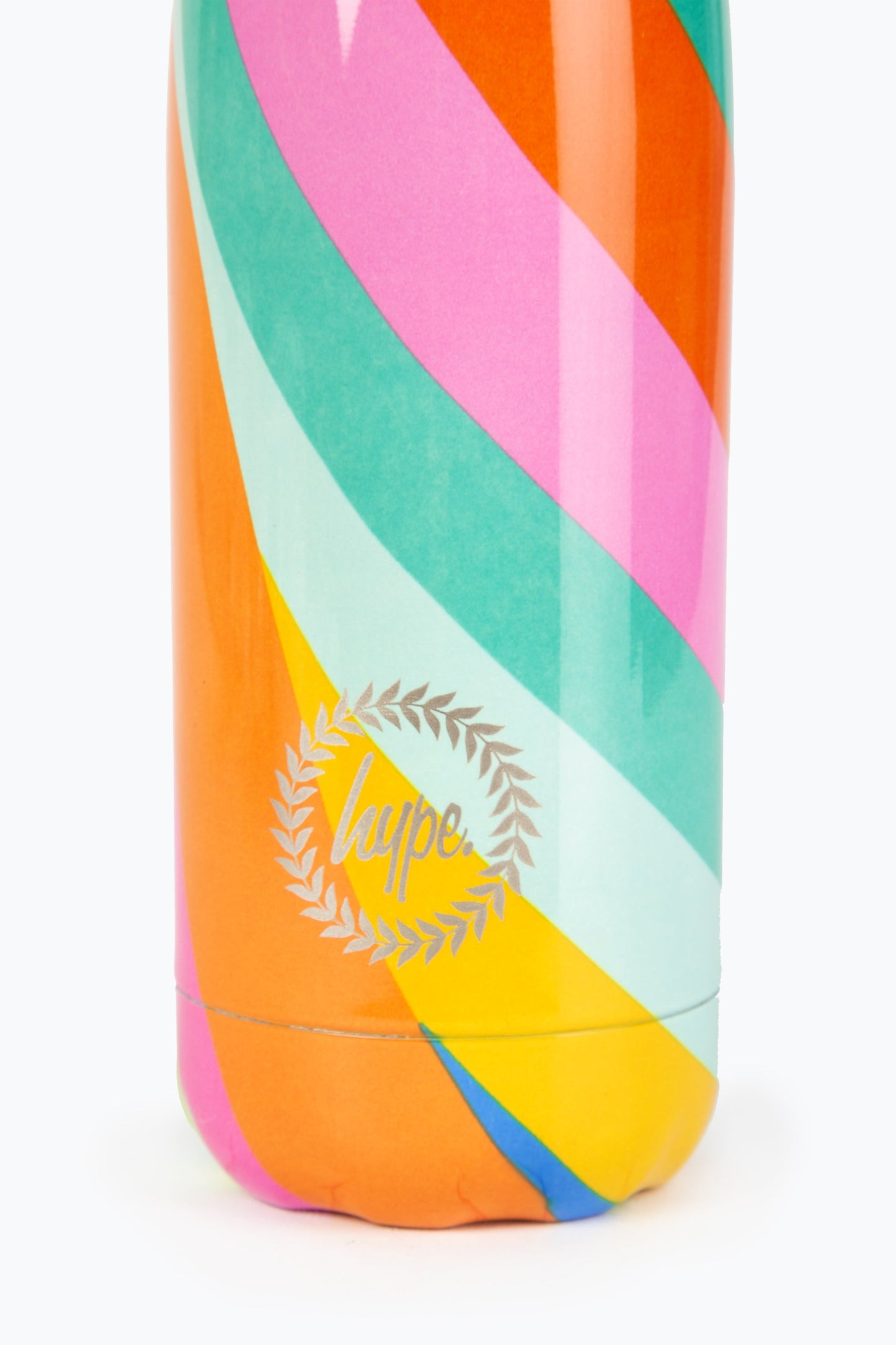 HYPE GIRLS MULTI RAINBOW WAVEY WATER BOTTLE