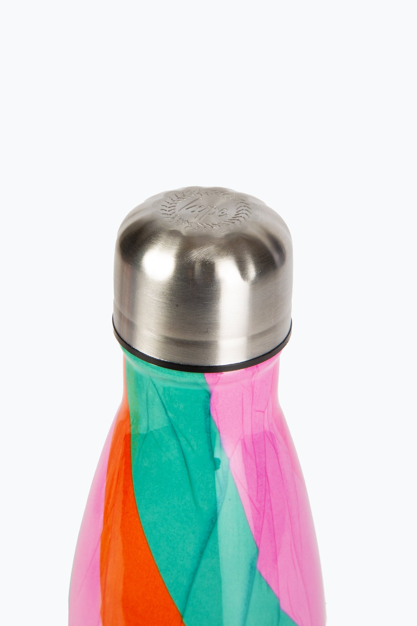 HYPE GIRLS MULTI RAINBOW WAVEY WATER BOTTLE