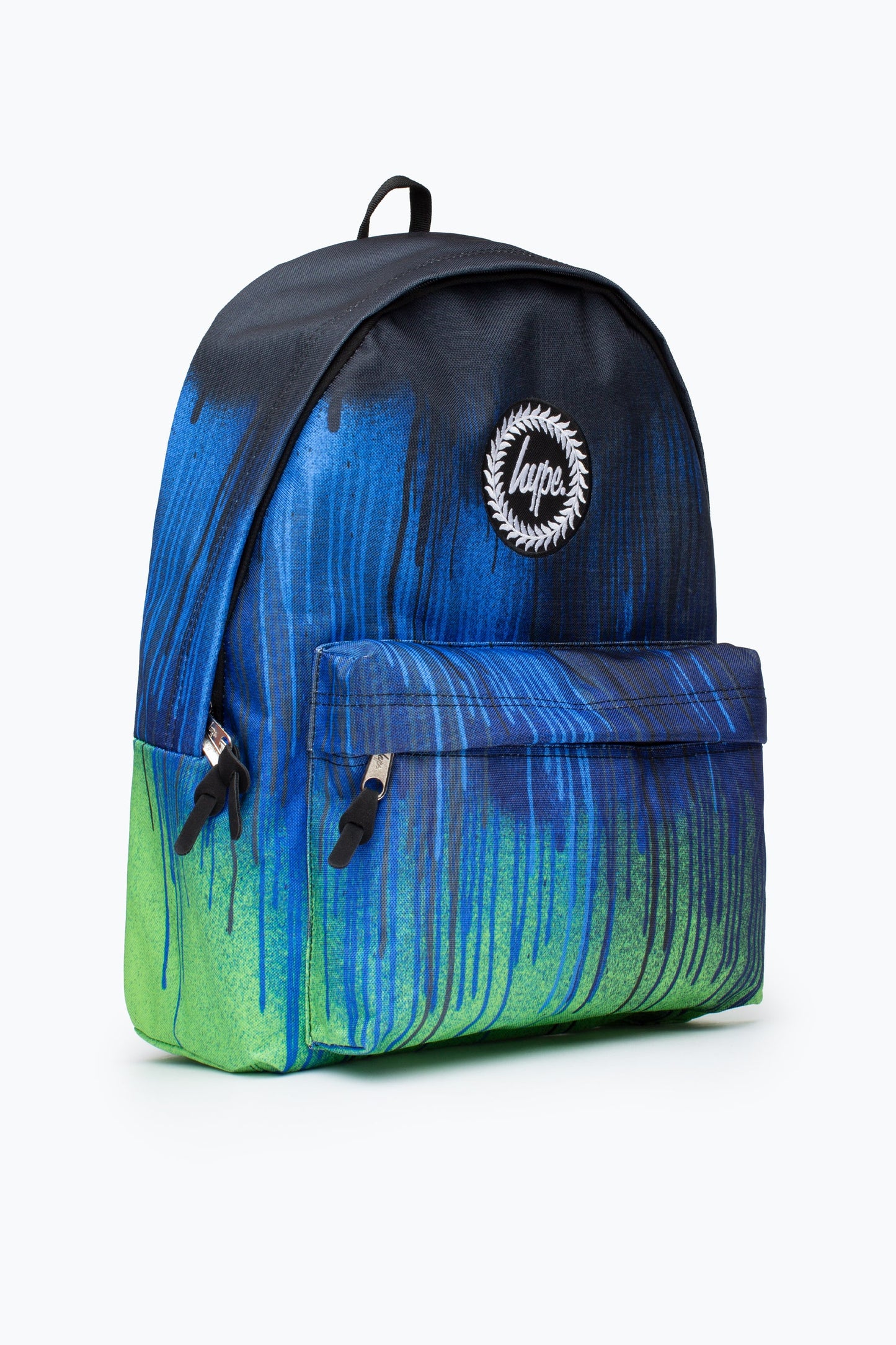 HYPE BOYS BLUE/GREEN DRIPS ICONIC BACKPACK