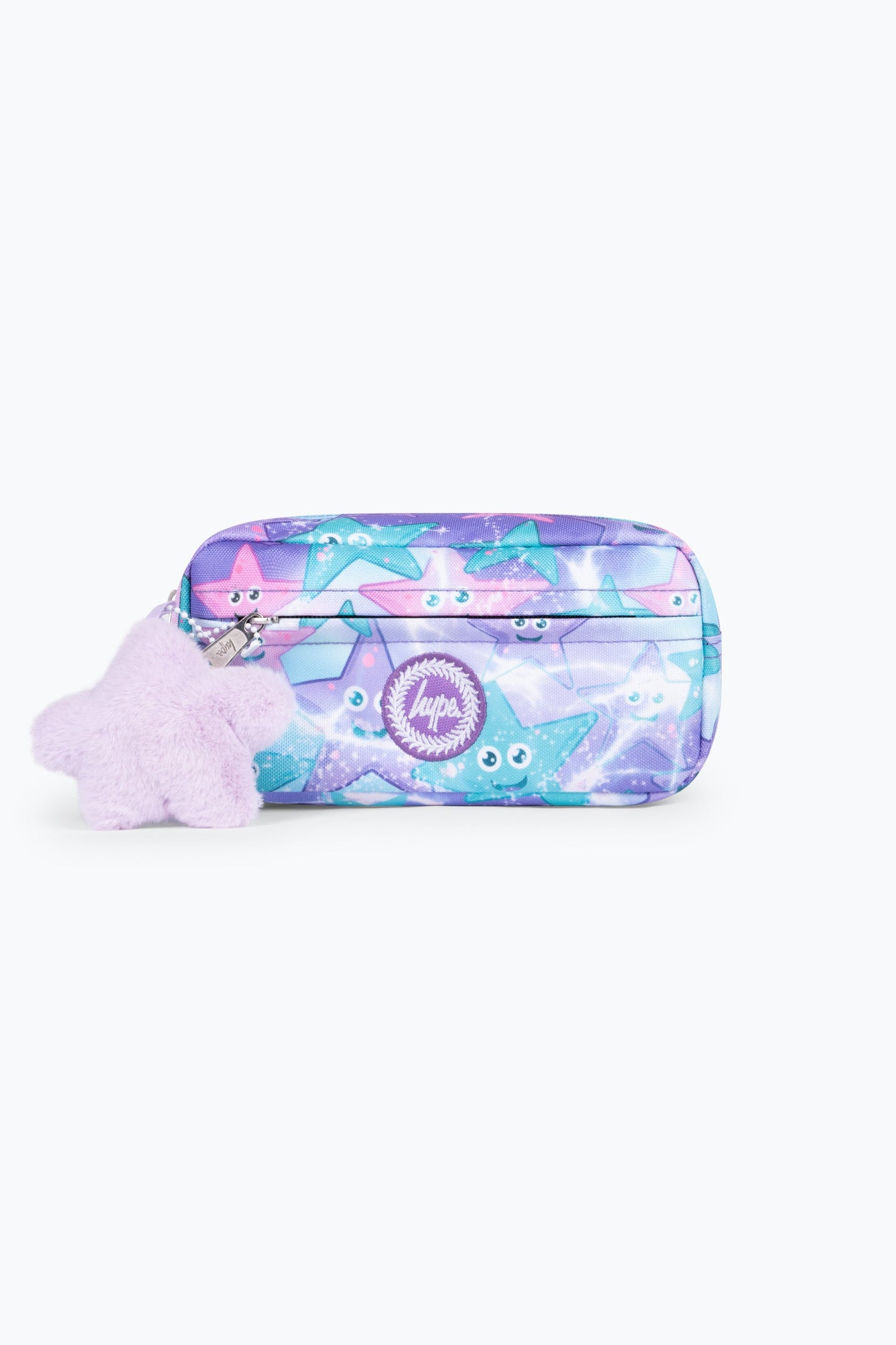 Hype Kids Purple/Green Starfish Maxi Pencil Case