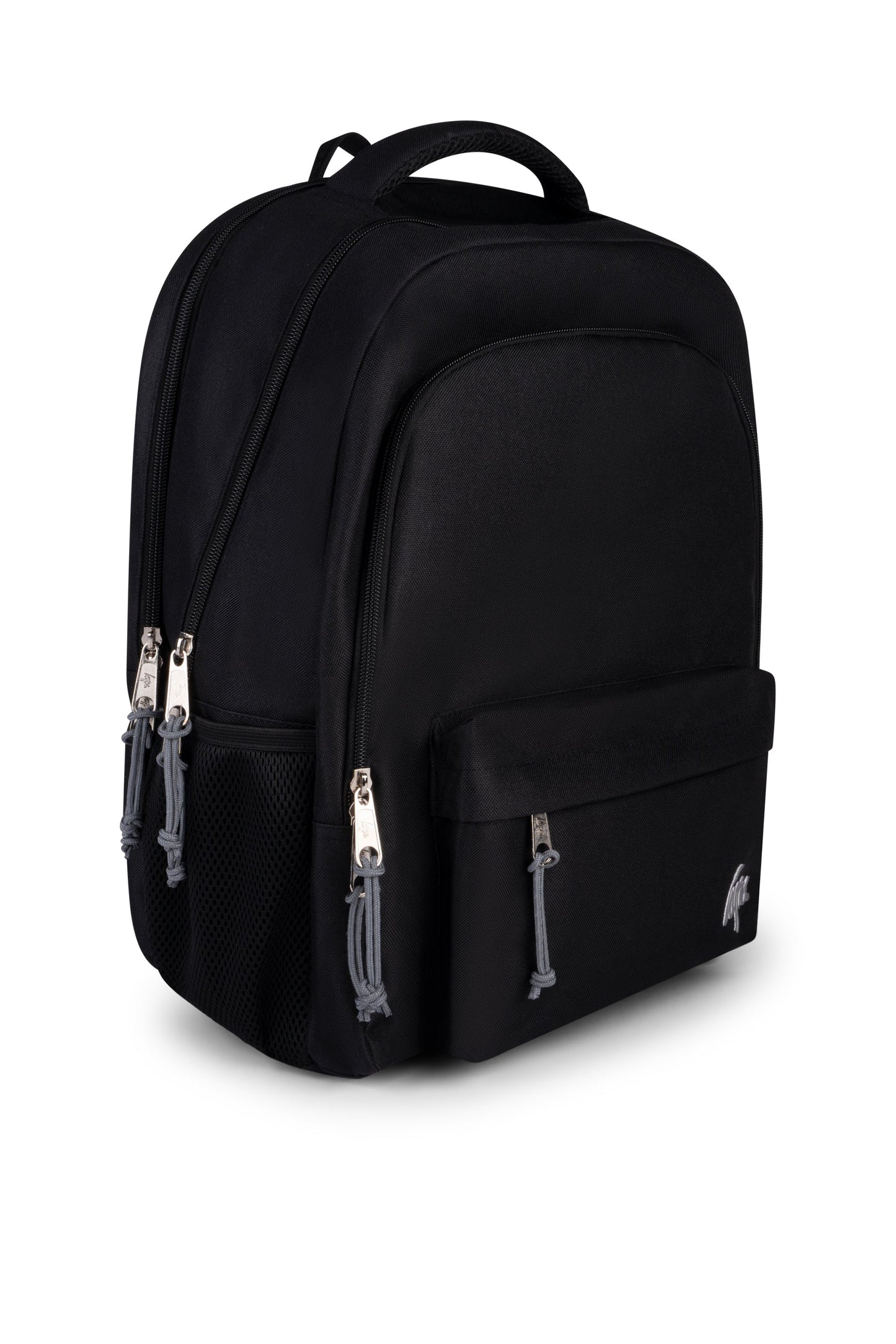 Hype Unisex Black Multi Pocket Backpack