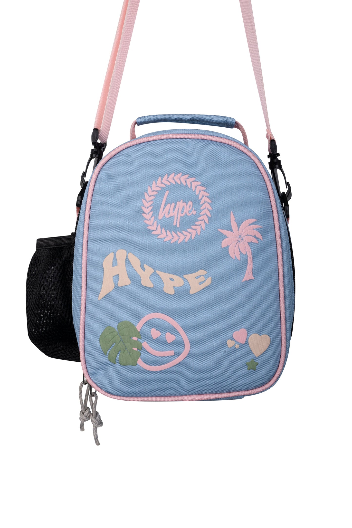 Hype Kids Baby Blue/Pink Palm Icon Maxi Lunch Box
