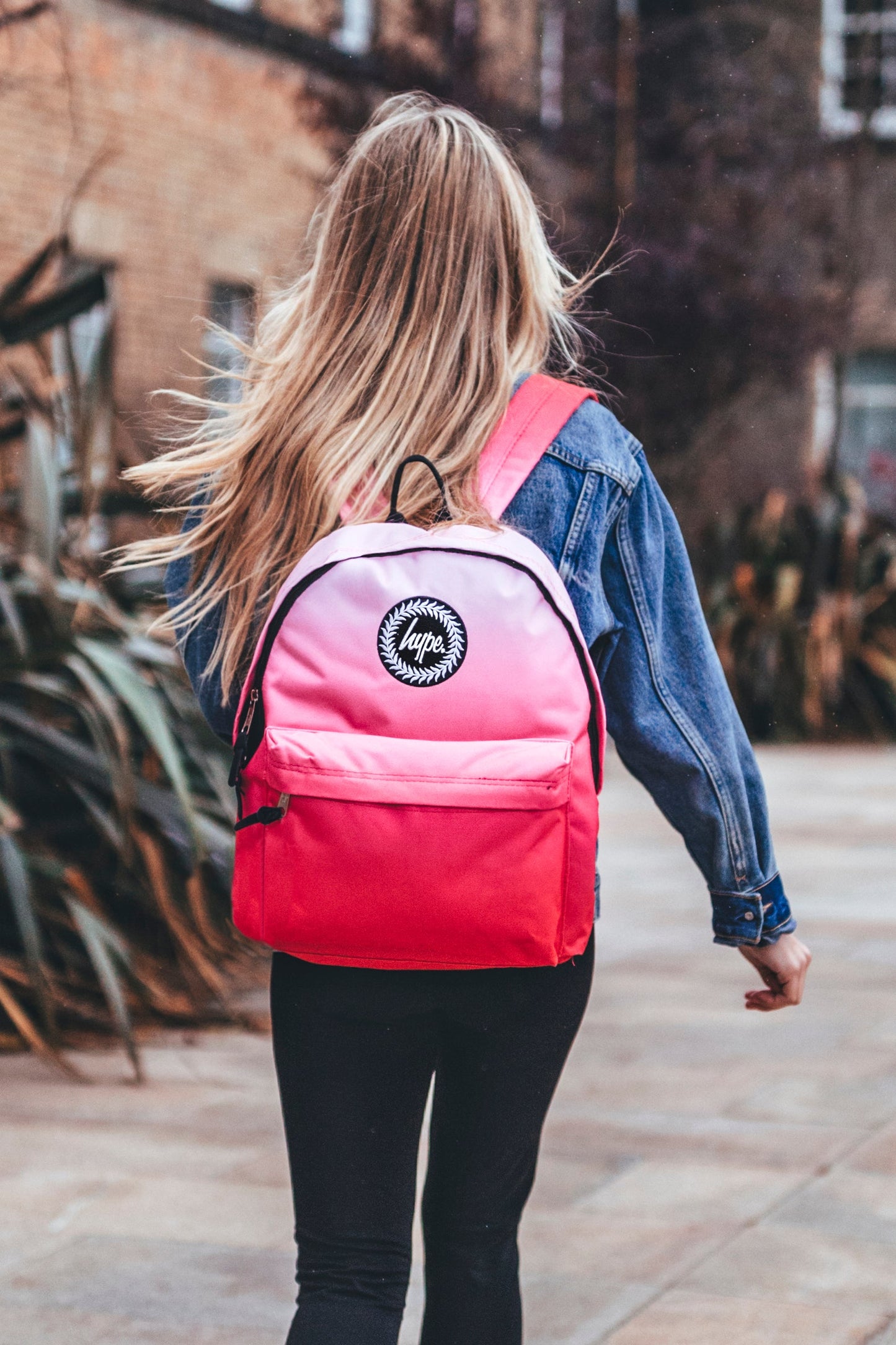 HYPE PEACH FADE BACKPACK