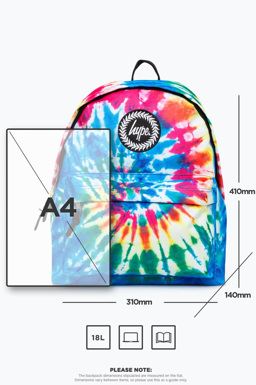 HYPE TIE DYE BACKPACK