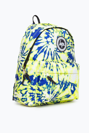 Hype Yellow Tie Dye Backpack