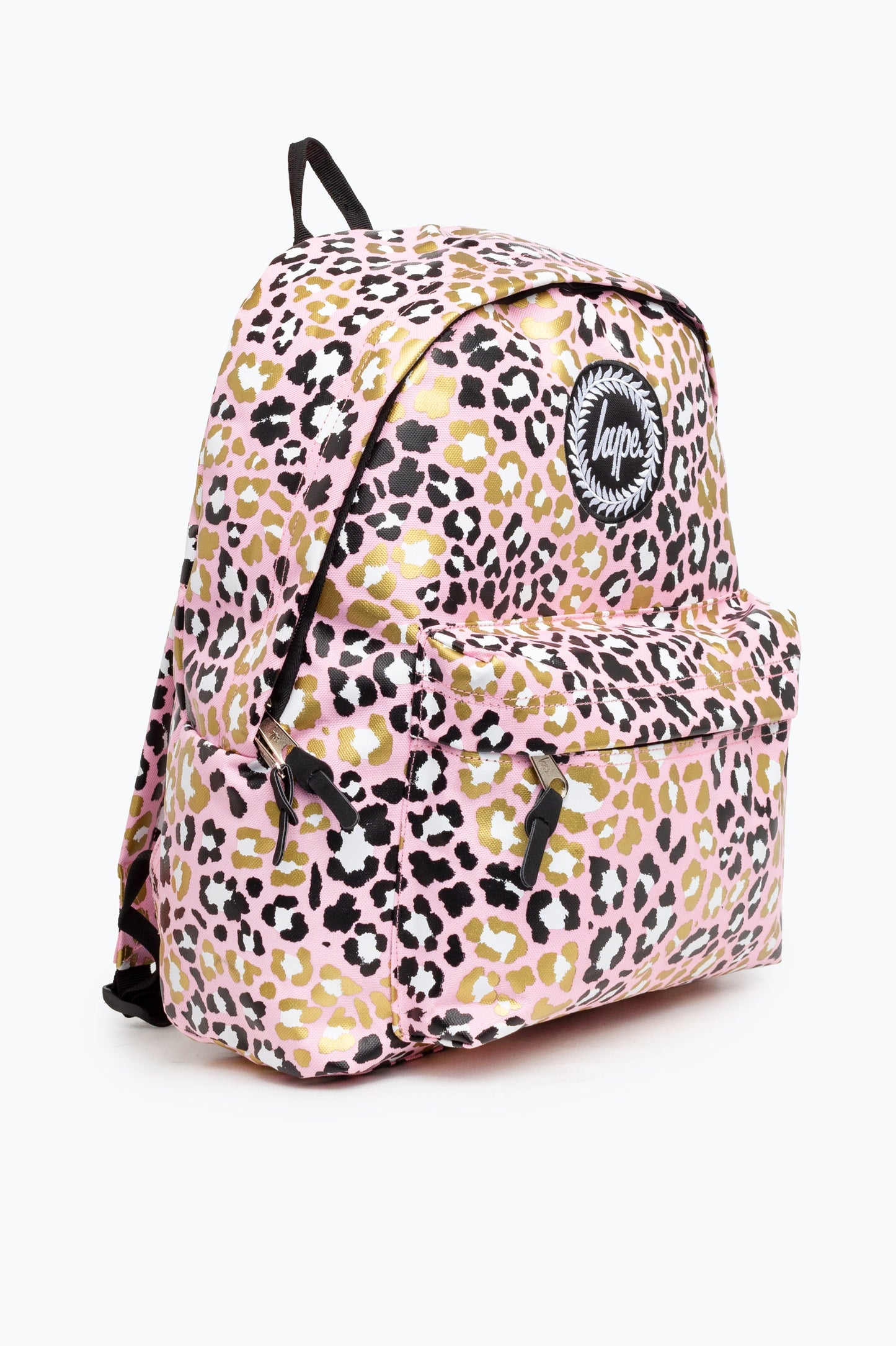 HYPE GLITTER LEOPARD BACKPACK