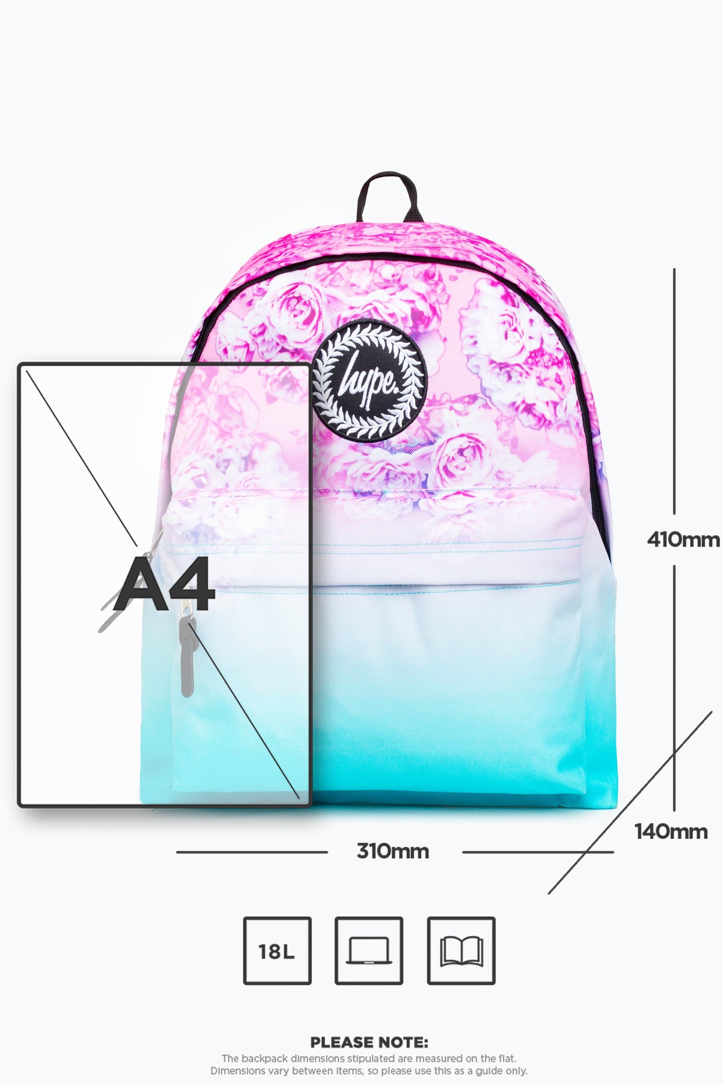 Hype Pastel Rose Fade Backpack