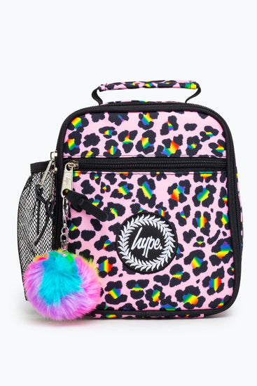 Hype Rainbow Leopard Lunch Box