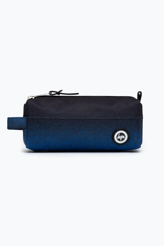 HYPE BLACK BLUE SPECKLE PENCIL CASE