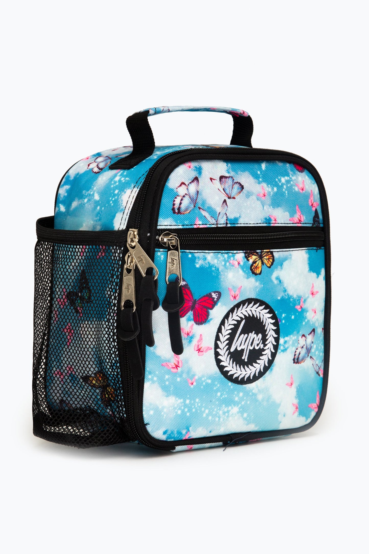 HYPE GLITTER BUTTERFLY SKIES LUNCH BAG