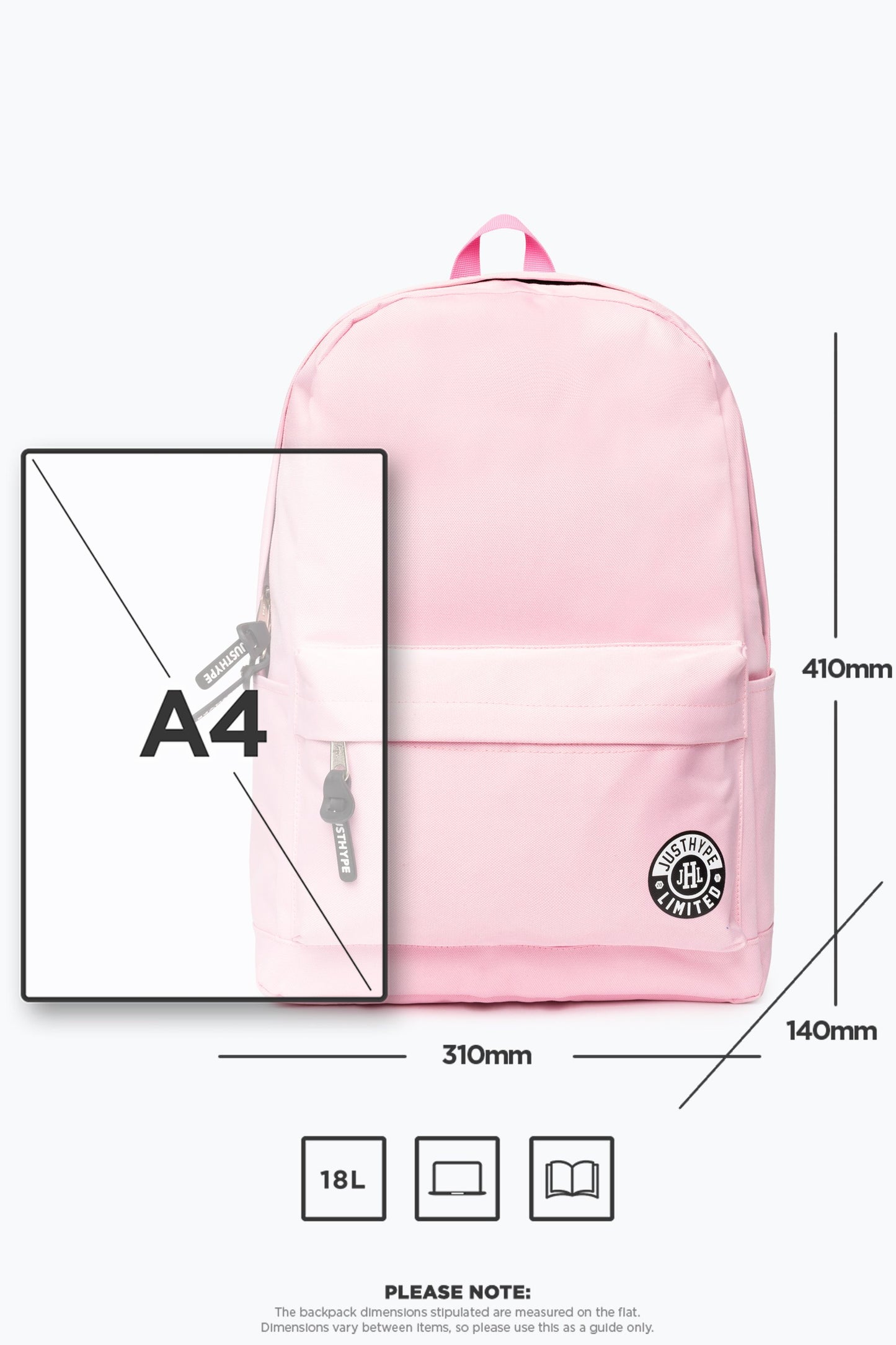 HYPE PINK CREST ENTRY BACKPACK