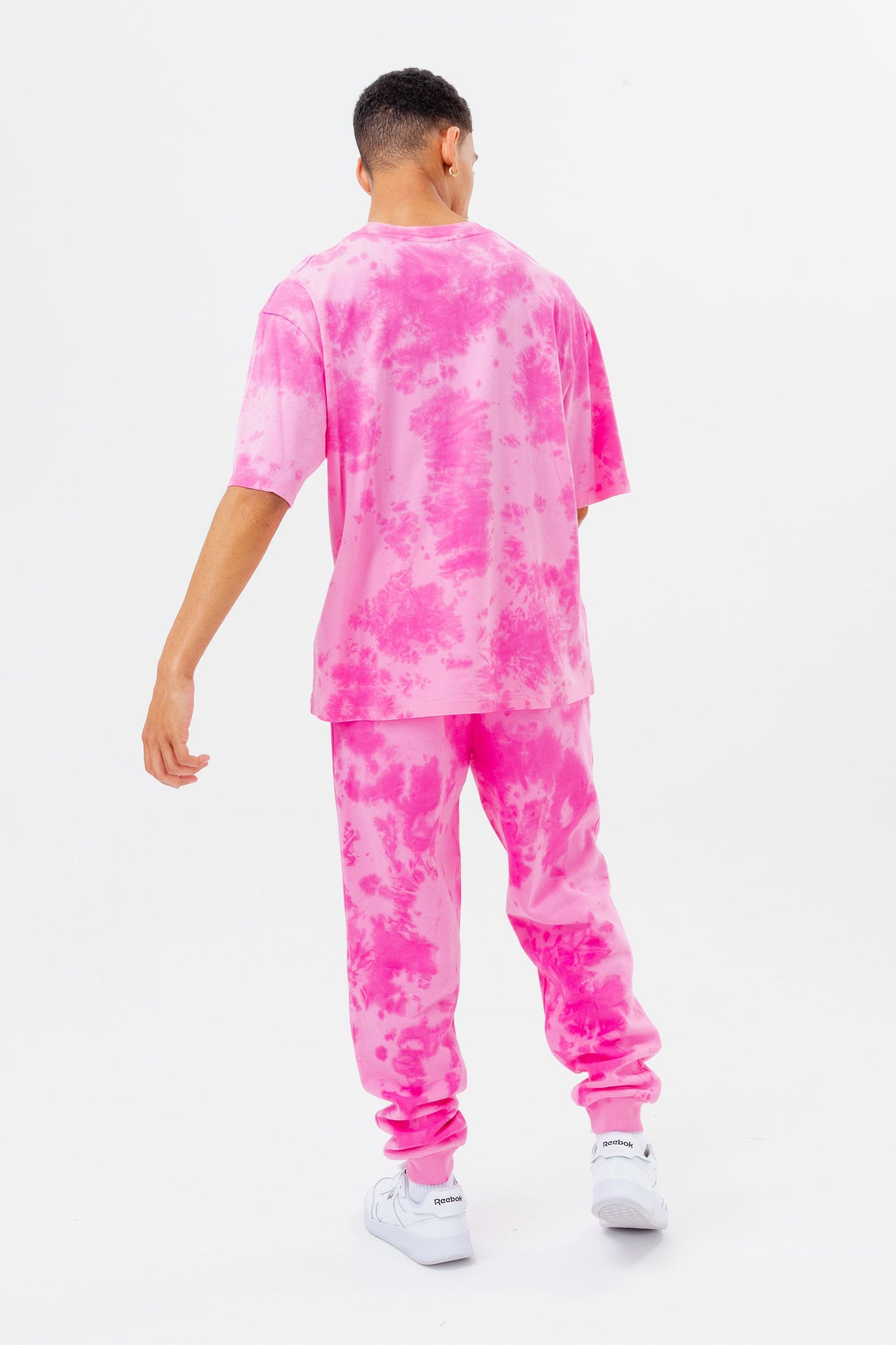 CONTINU8 PINK TIE DYE JOGGERS