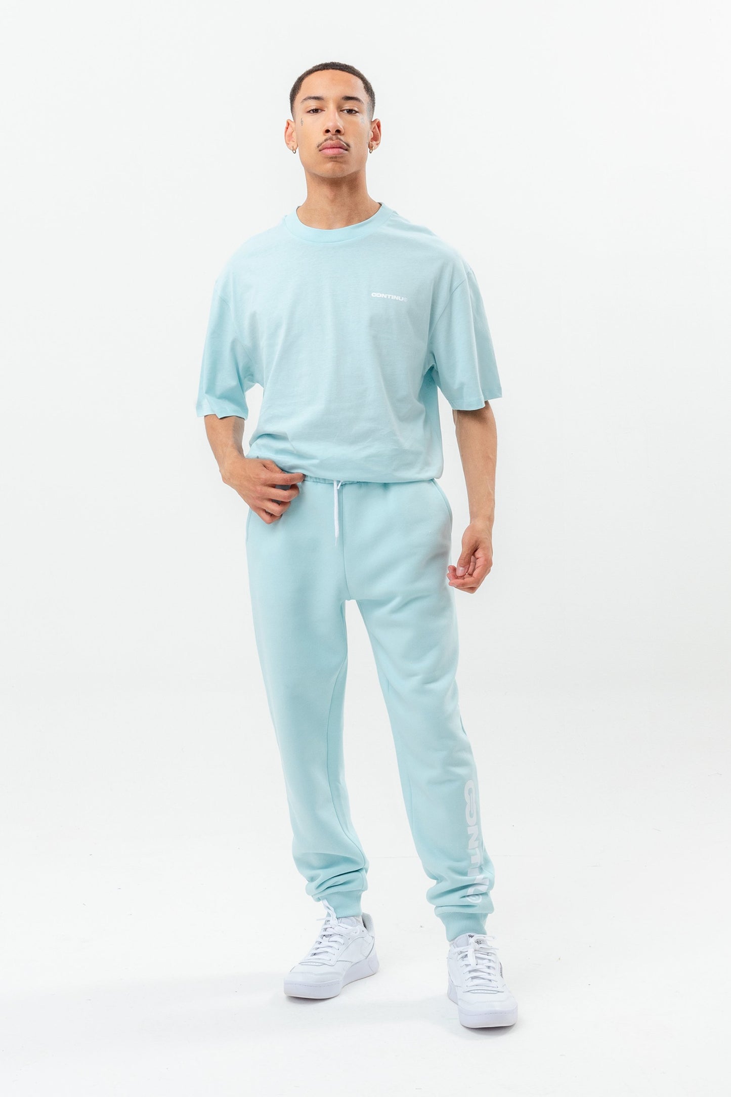 CONTINU8 BLUE JOGGERS