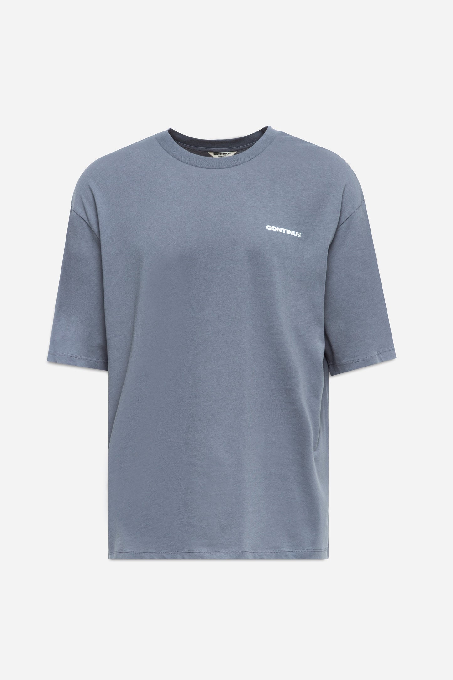 CONTINU8 GREY OVERSIZED T-SHIRT