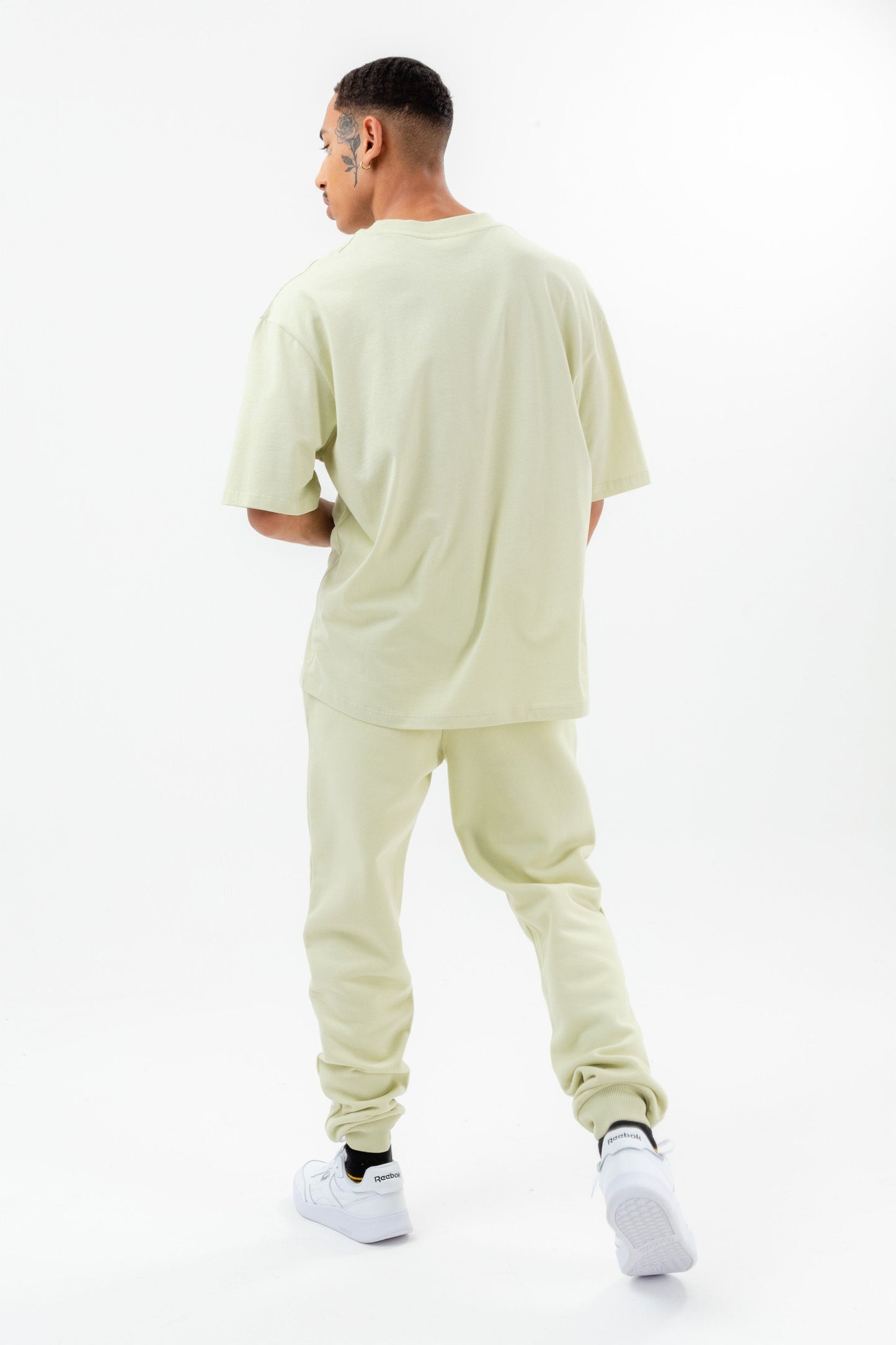 CONTINU8 LIGHT GREEN OVERSIZED T-SHIRT